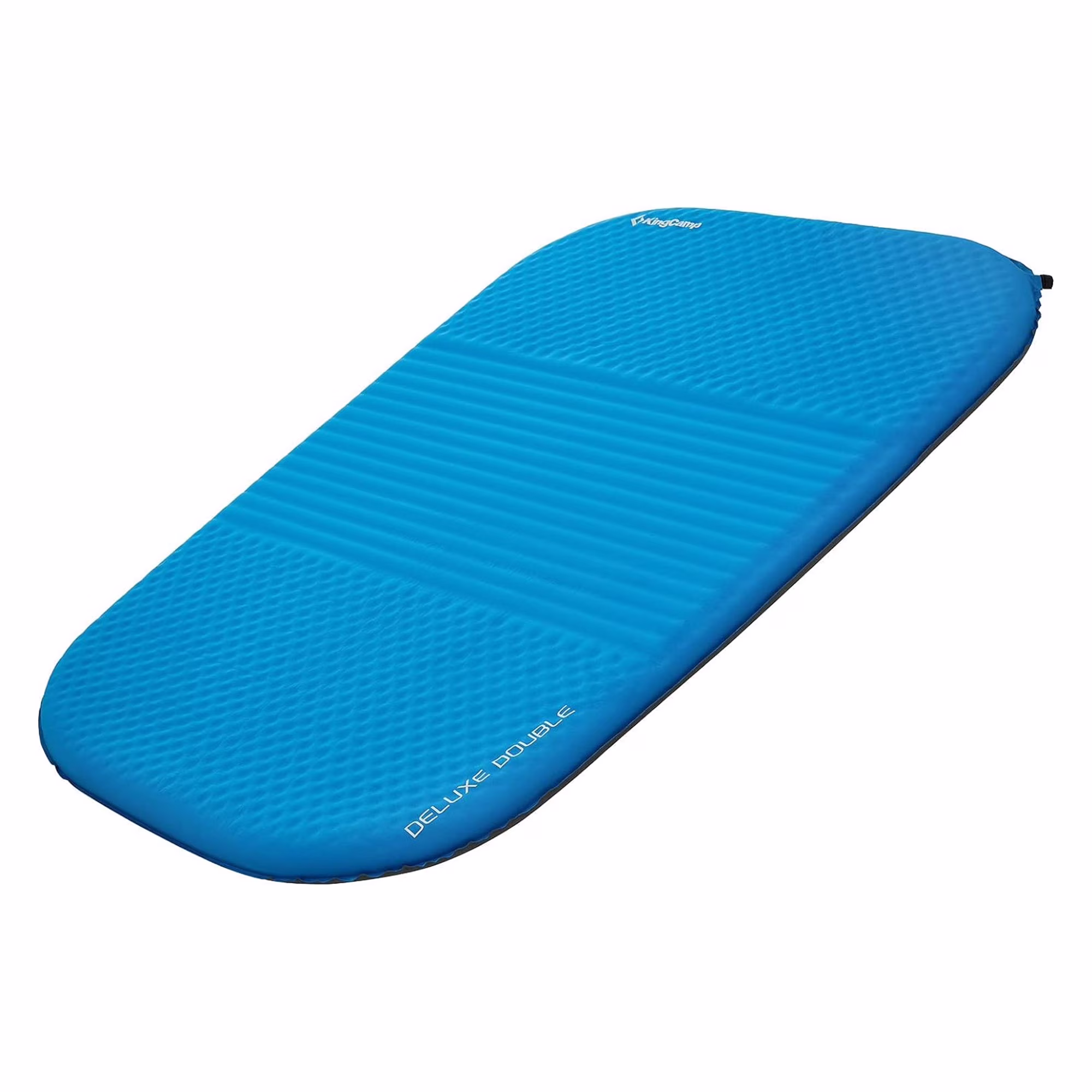 KingCamp 2 Person Self Inflating Double Sleeping Pad, Blue/Charcoal