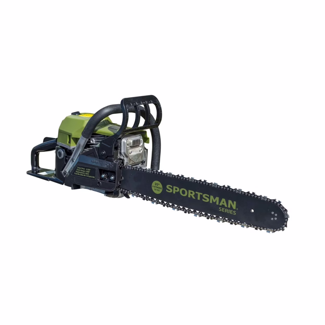 20" 52 cc Gas 2-Stroke Rear Handle Chainsaw
