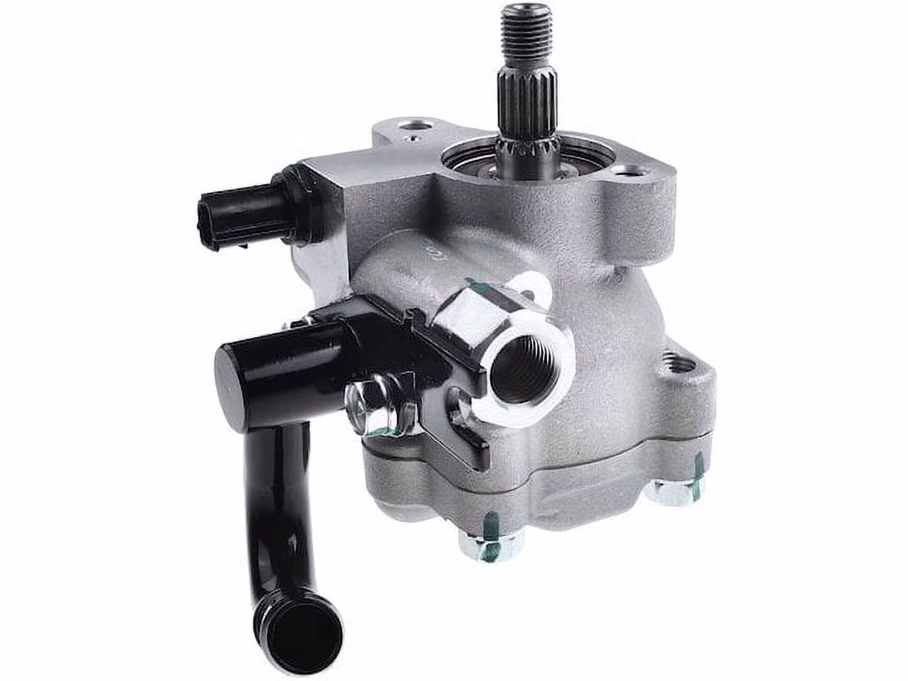 Power Steering Pump 1 - Compatible with 2010 - 2011 Hyundai Accent 1.6L 4-Cylinder
