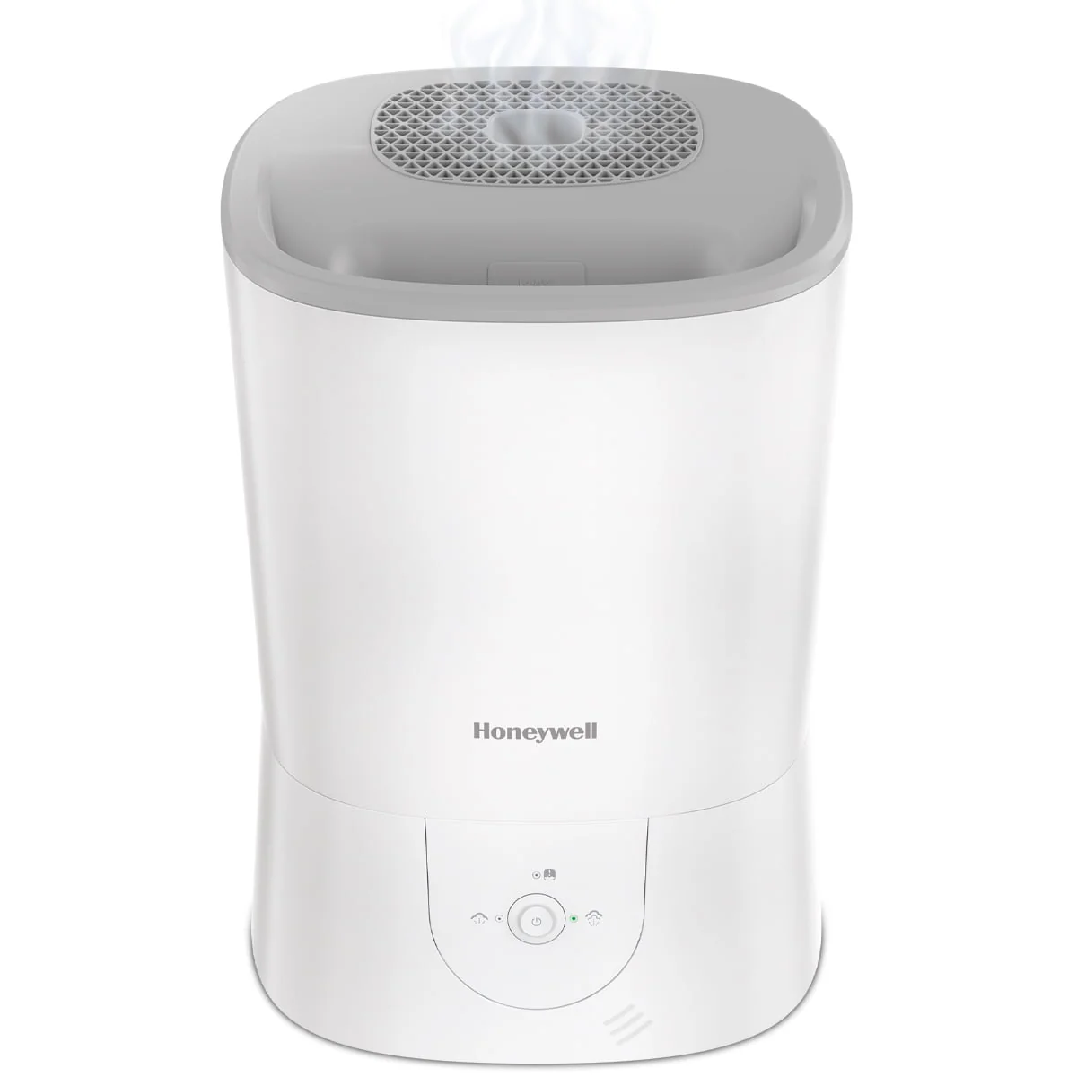 Honeywell 1.5 gal. 500 sq. ft. Filter Free Warm Mist Humidifier with Essential Oil Cup, White, HWM440W