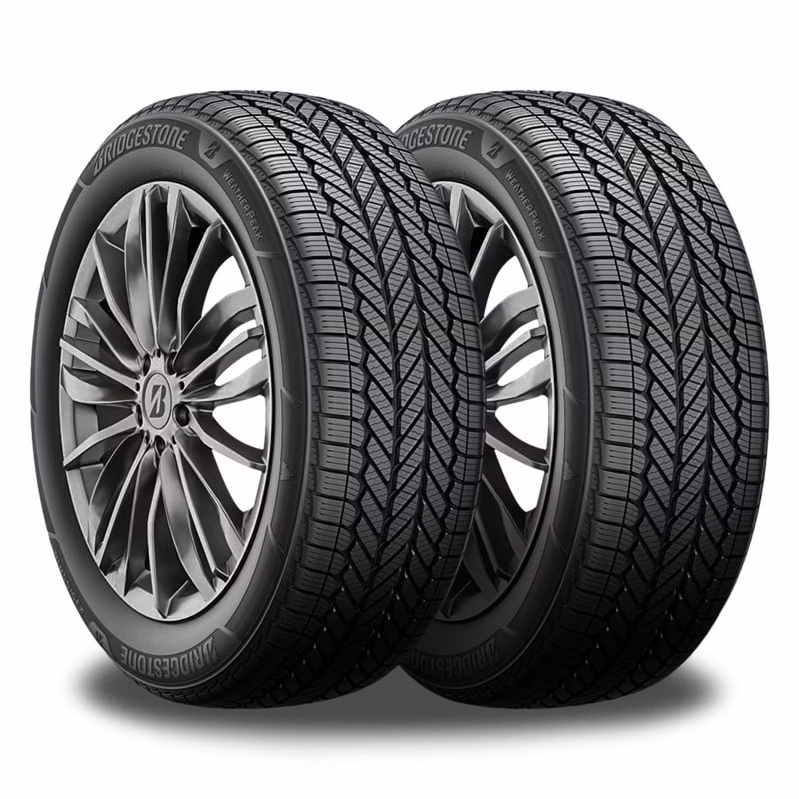 2 Bridgestone WeatherPeak 275/65R18 116H All Season 3PMSF Rated 70K Mi Warranty BR014255 / 275/65/18 / 2756518