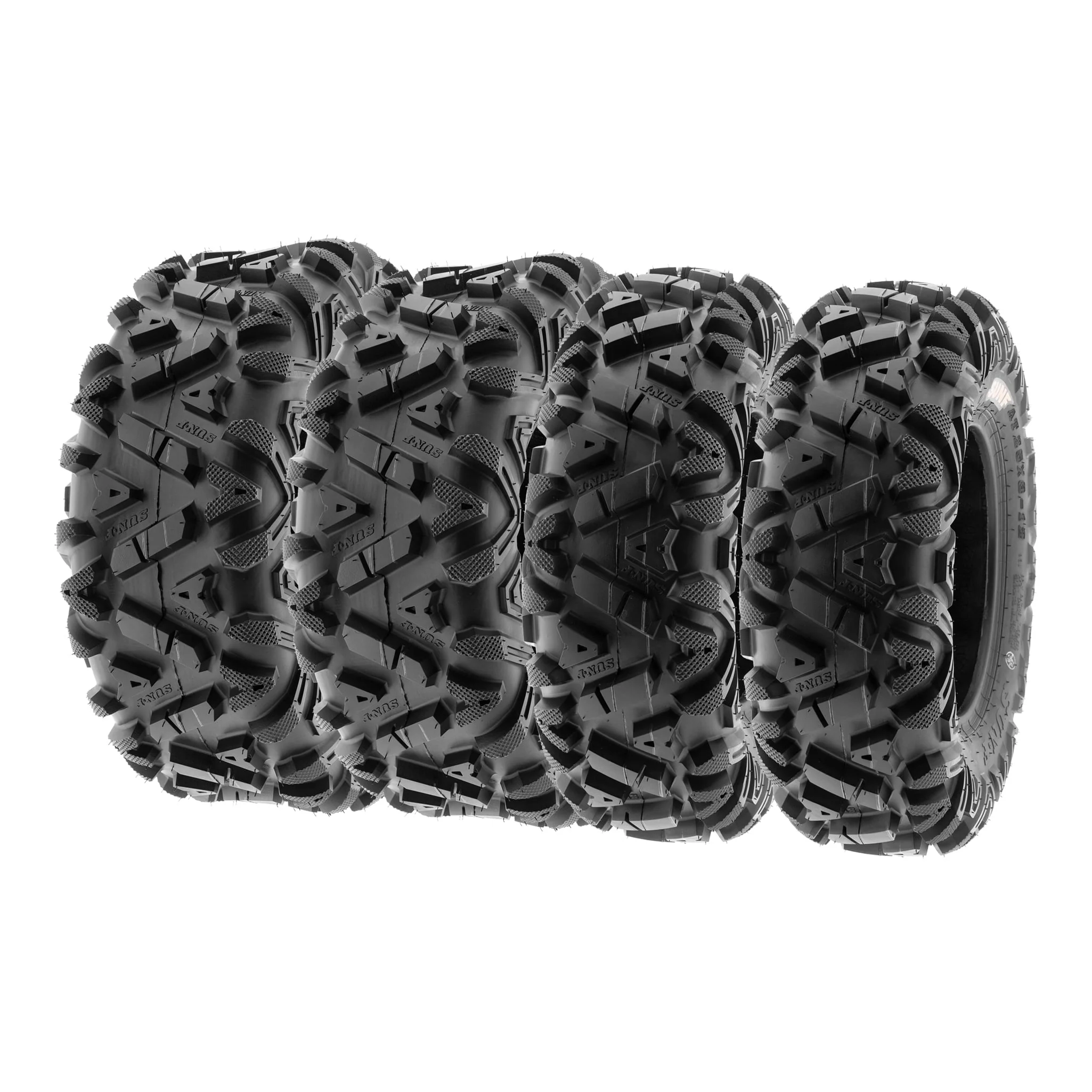 SunF All Terrain ATV UTV Tires 29x9-14 & 29x11-14 6 PR A033 (Complete Full Set of 4)