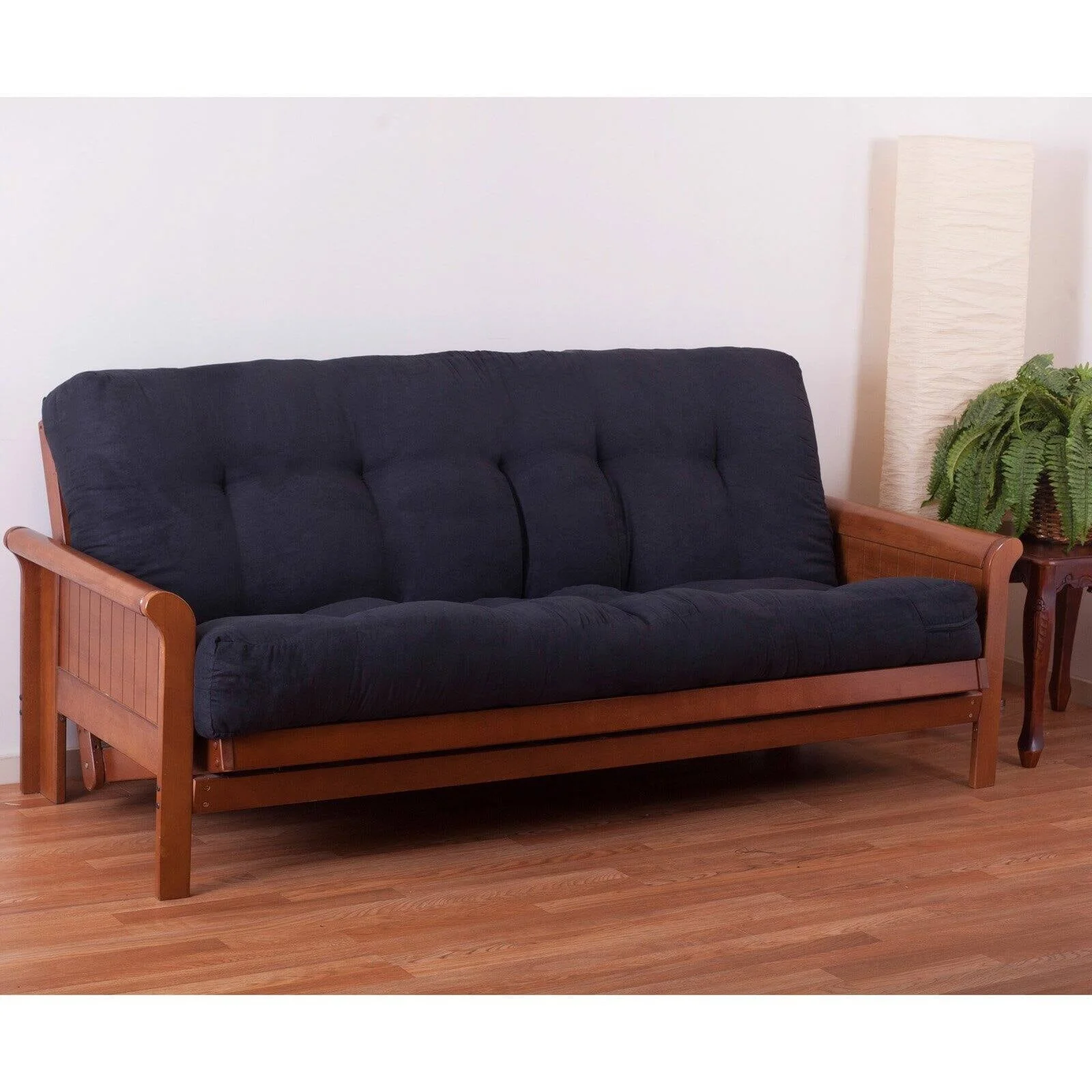 Blazing Needles Vitality 8 in. Full Size Solid Twill Premium Futon Mattress