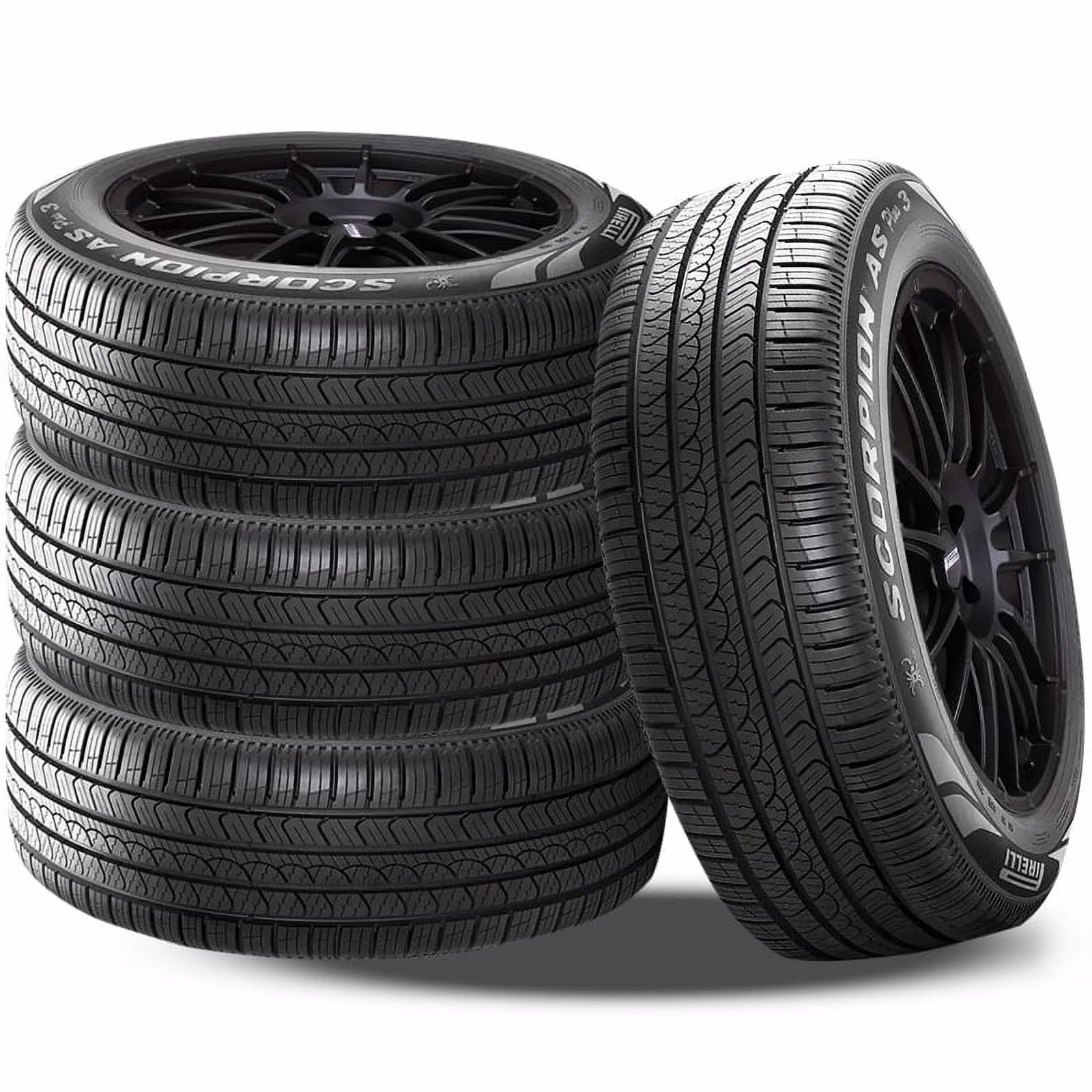 4 Pirelli Scorpion All Season Plus 3 255/50R19 107V [800AA UTQG 70K Mi Warranty] P3919400 / 255/50/19 / 2555019