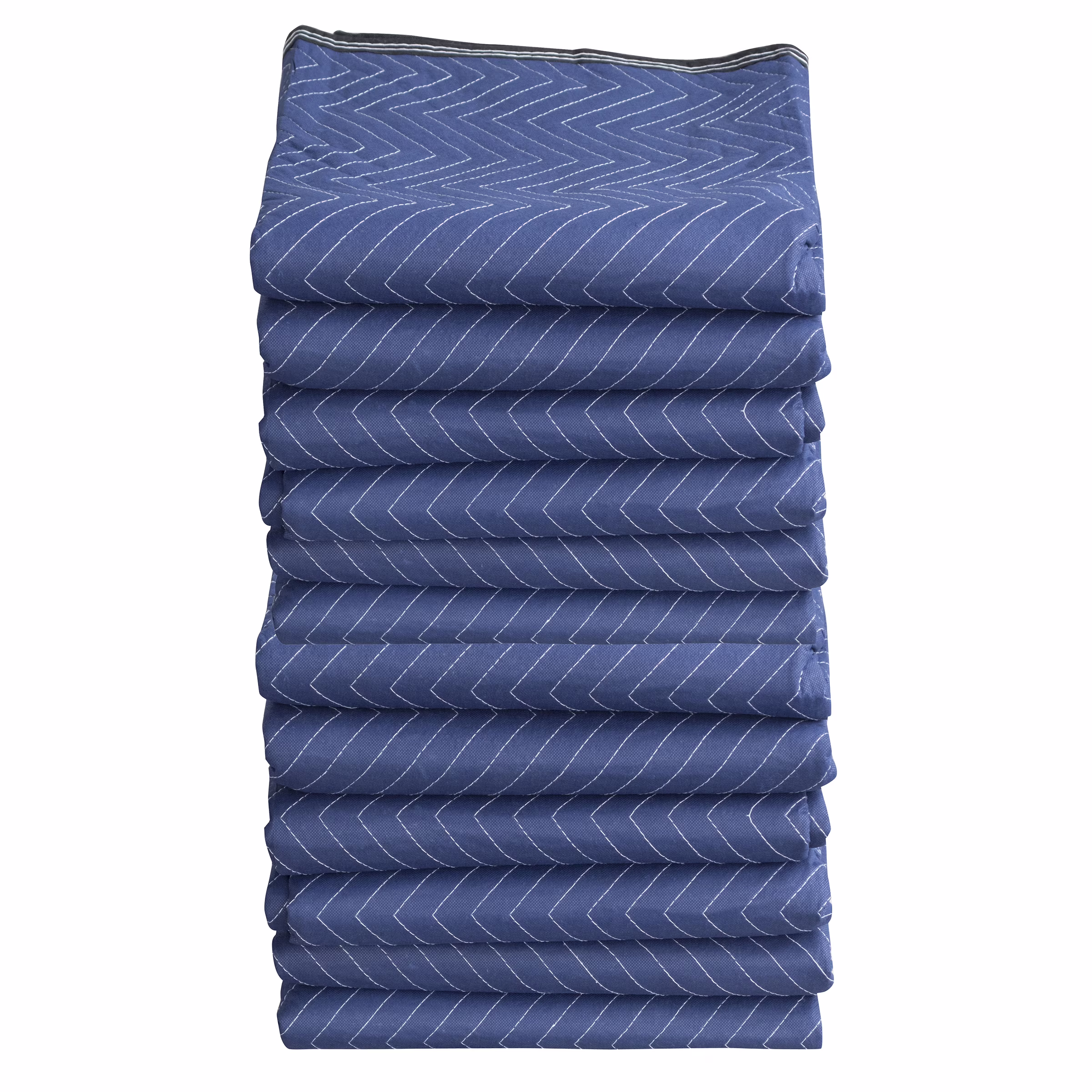 Buffalo Tools 72 x 80 inch Reversible Moving Blanket Set - 12 Pack