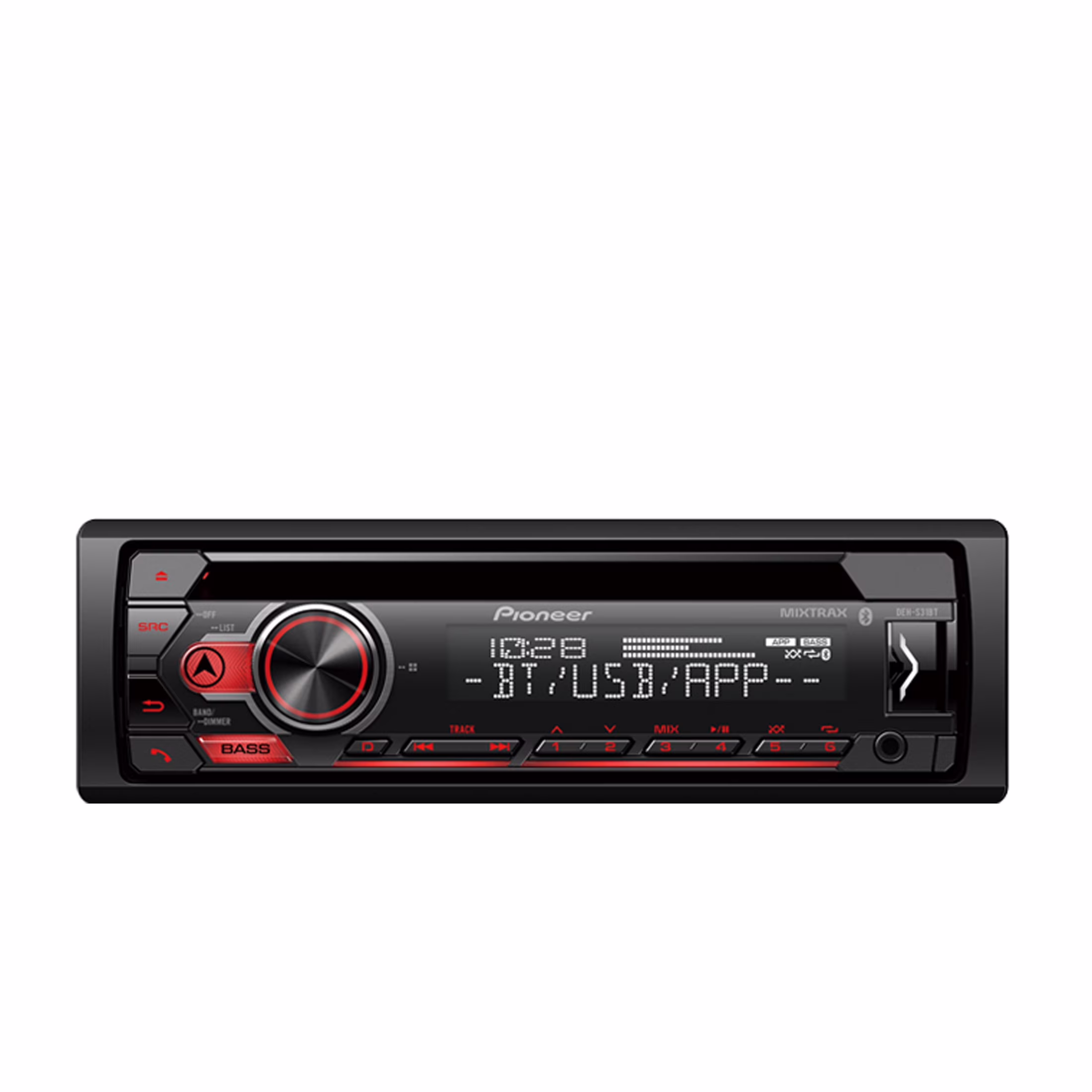Pioneer DEH-S31BT In-dash - Pioneer Smart Sync App, Bluetooth? - Audio CD Receiver