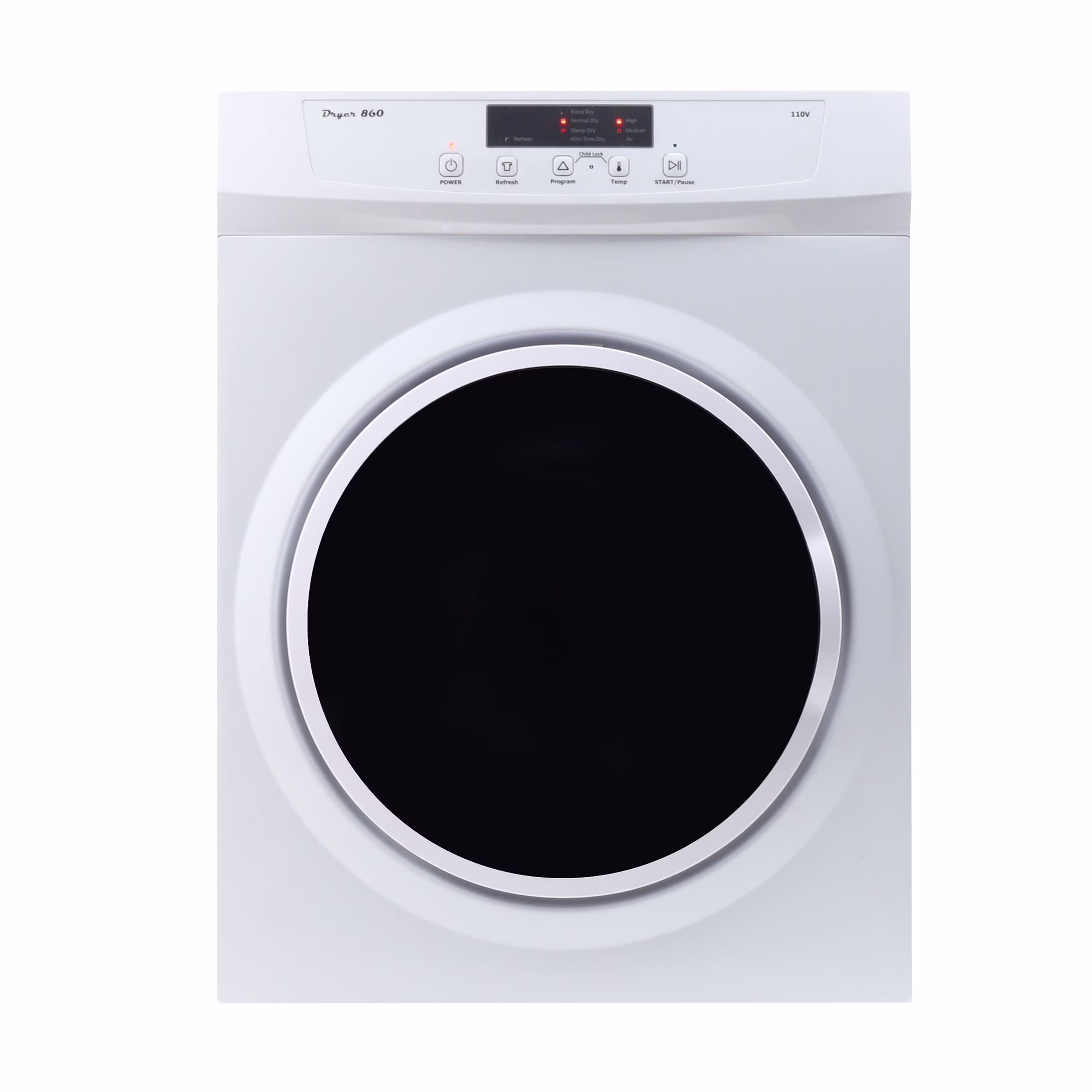 Equator 3.5 cu.ft. 110 V Front Load Compact Standard Vented Sensor Dry/Refresh in White