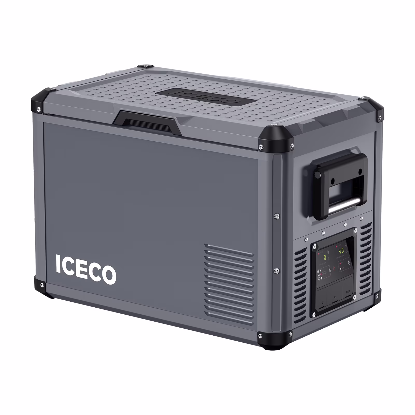 VL45 Pro Dual Zone 45QT Portable Cooler Grey