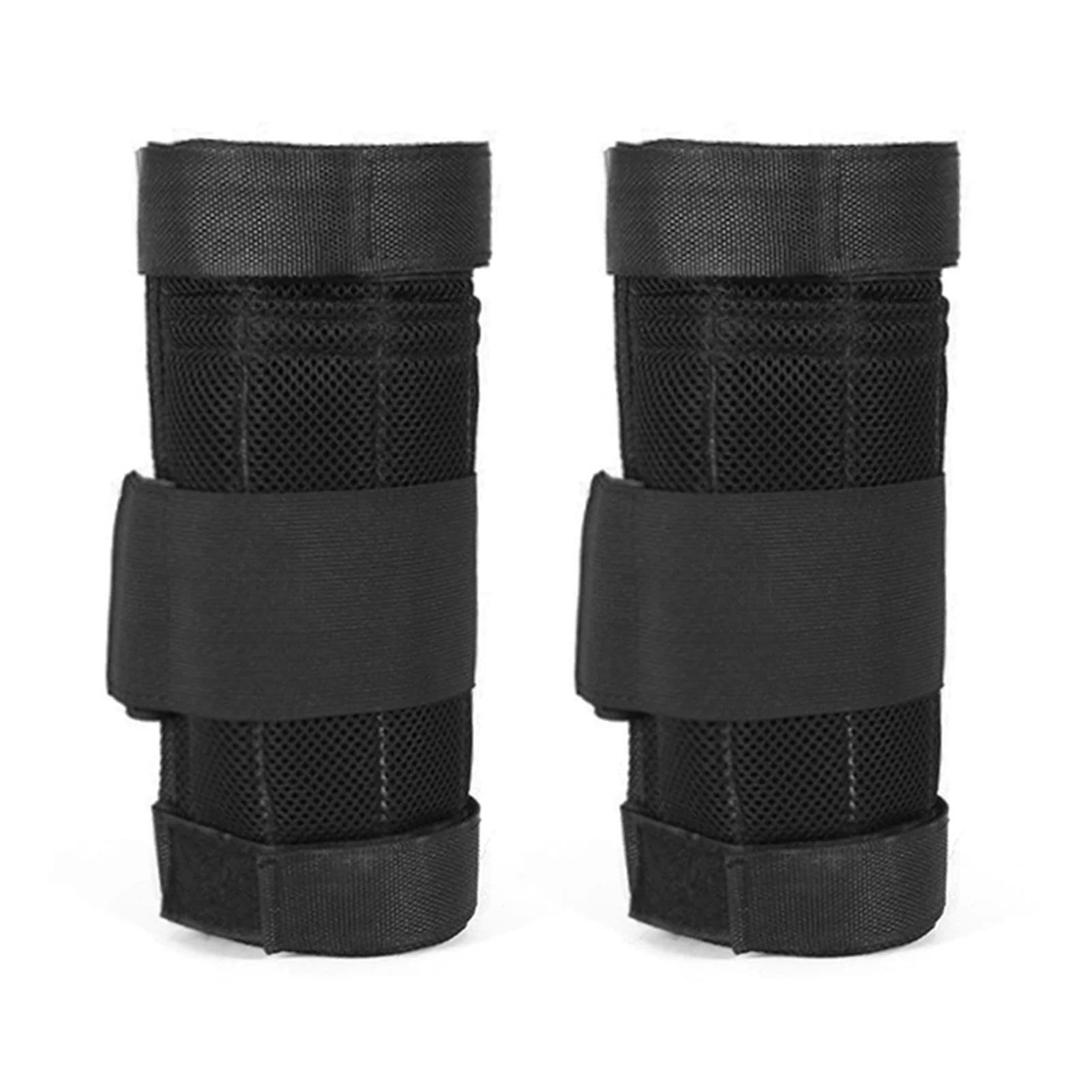 Lixada 2 Packs Max Loading 16kg Adjustable Ankle Weighted Exercise Leg Weighted Workout Weight Loading Wraps Strength Training (Em