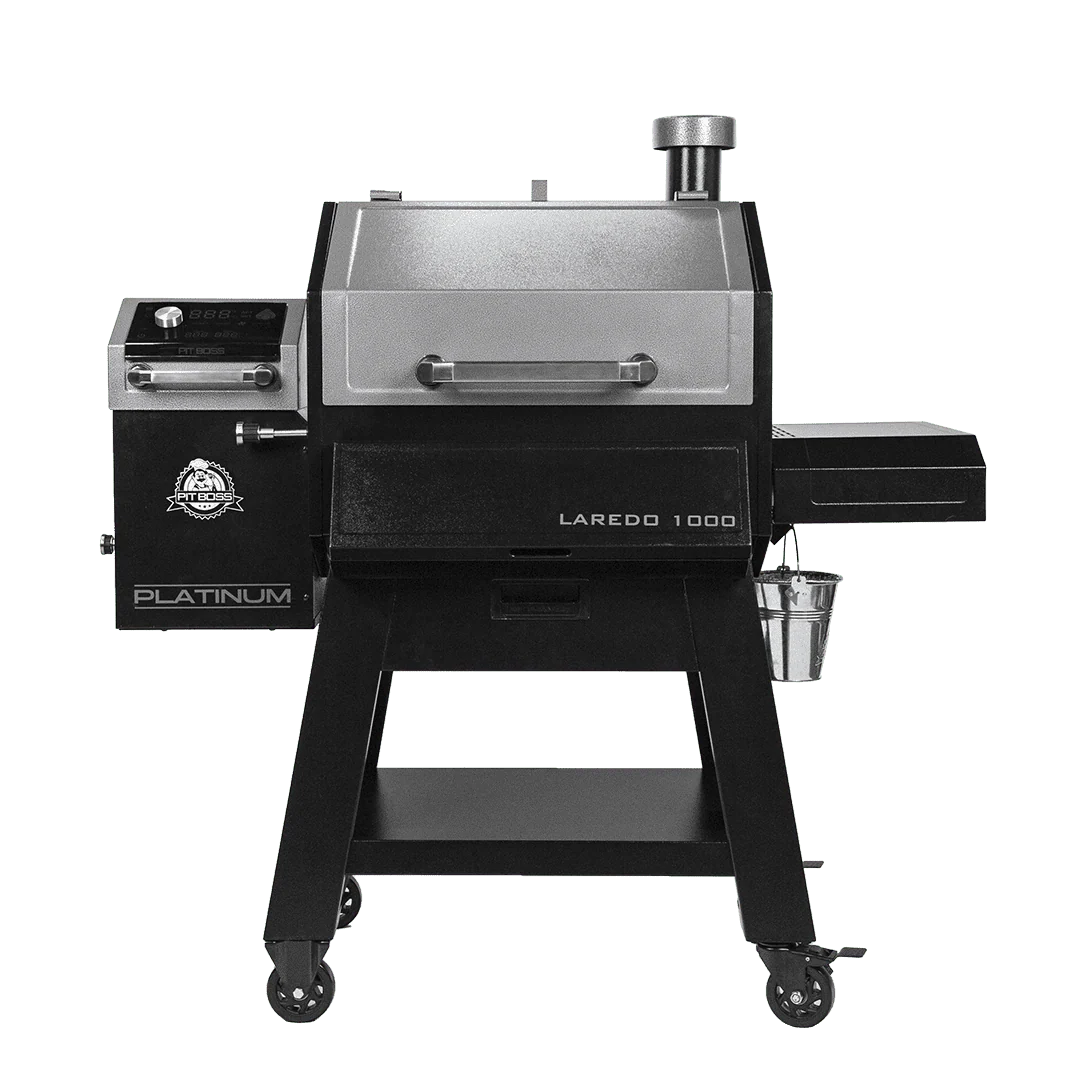 Boss Platinum Laredo 1000 Sq. in. Wi-Fi? and Bluetooth? Enabled Wood Pellet Grill and Smoker