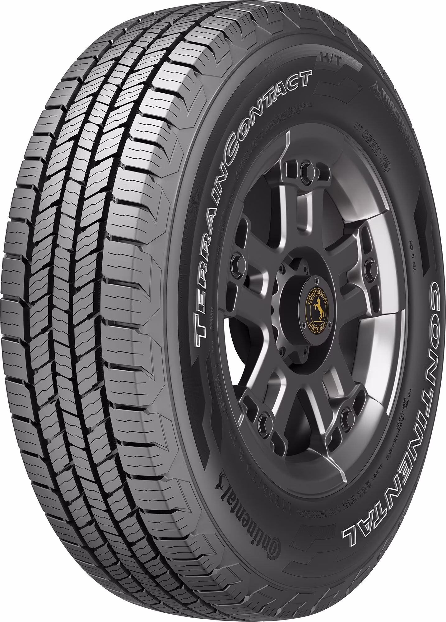 Set of 4 Continental Terrain Contact H/T 245/75R16 111T Tires 2457516 245 75 16