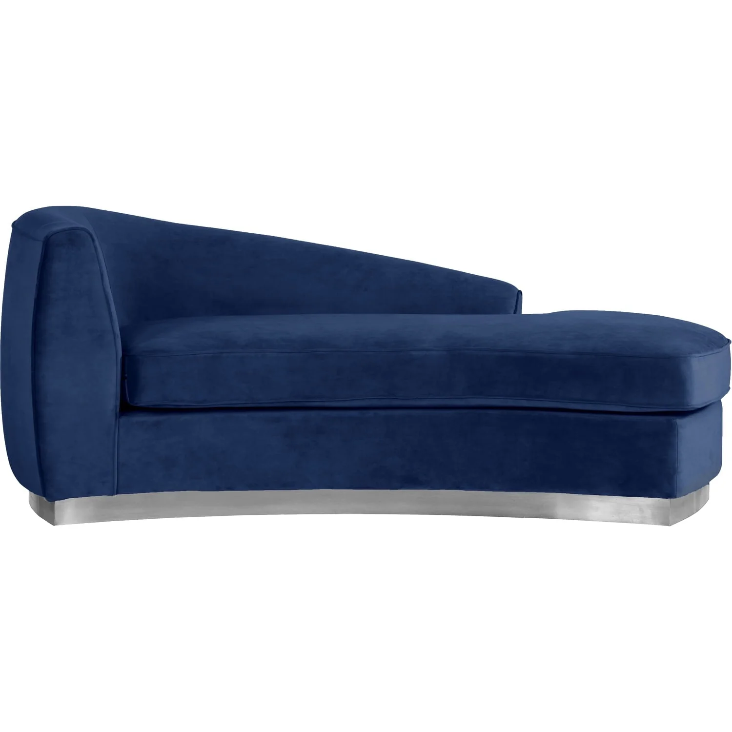 Maykoosh Coastal Charm Navy Velvet Chaise