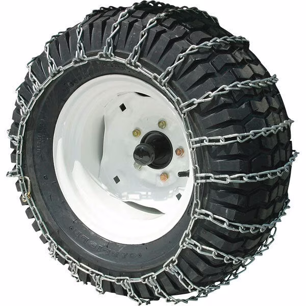 Peerless Chain Max-Trac Snowblower/Garden Tractor Tire Chains 2-link Spacing, #1063456