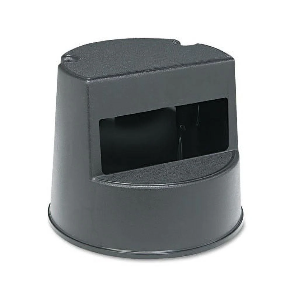 Rubbermaid FG252300BLA Black Mobile 2-Step 13 Stepstool"
