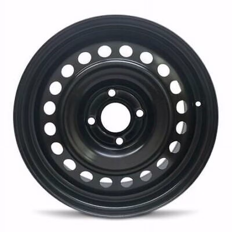 Wheel Rim for 2007-2012 Nissan Sentra 16 in Black Steel Rim Direct Fit
