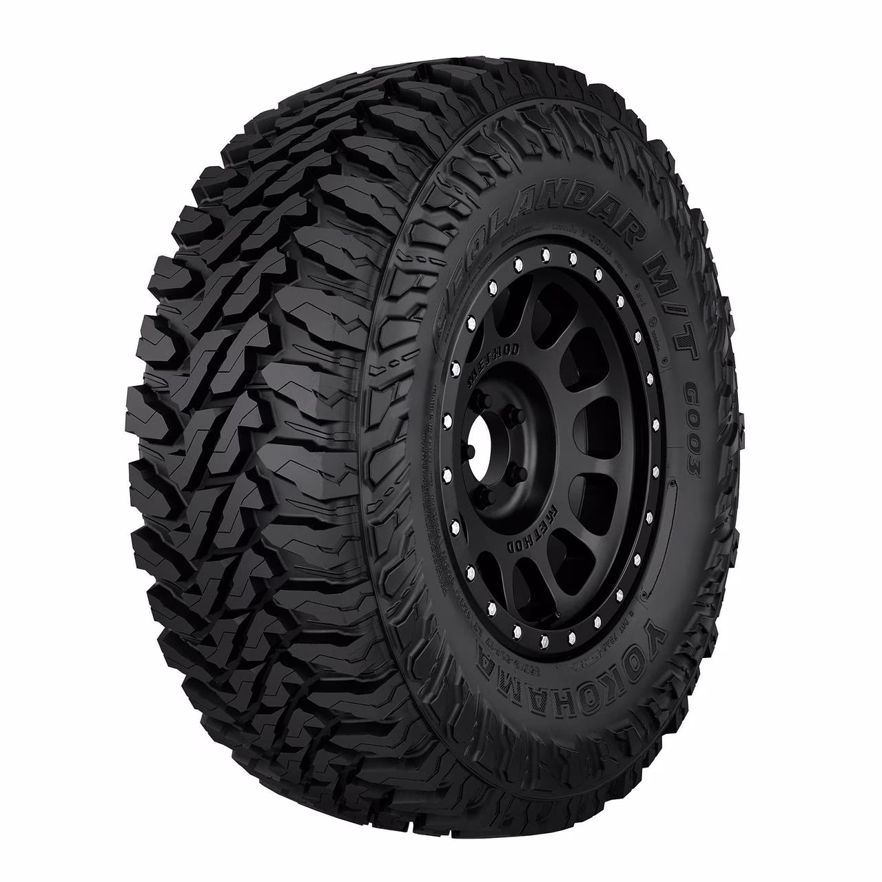 Yokohama Geolandar M/T G003 Mud Terrain LT265/70R17 121/118Q E Light Truck Tire