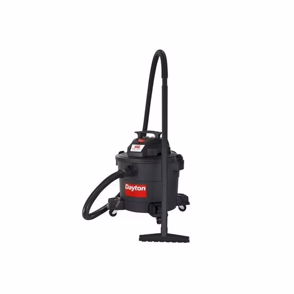 Dayton Contractor Wet/Dry Vacuum,10 gal,1,200 W 61HV83