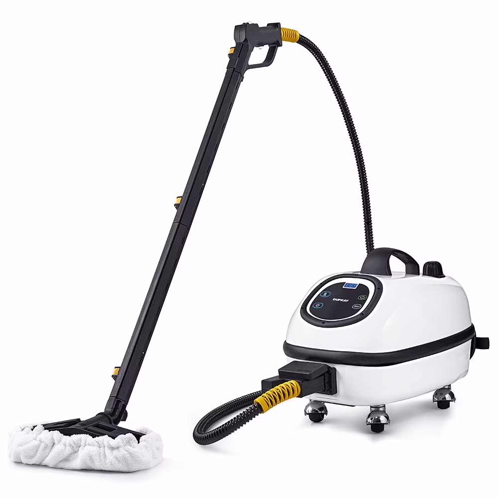 TOSCA�?Steam Cleaner by Dupray,  a Commercial-Grade Cleaner with Enamel-Coated Steel Case and Intuitive Digital Interface. 1600w of Power.