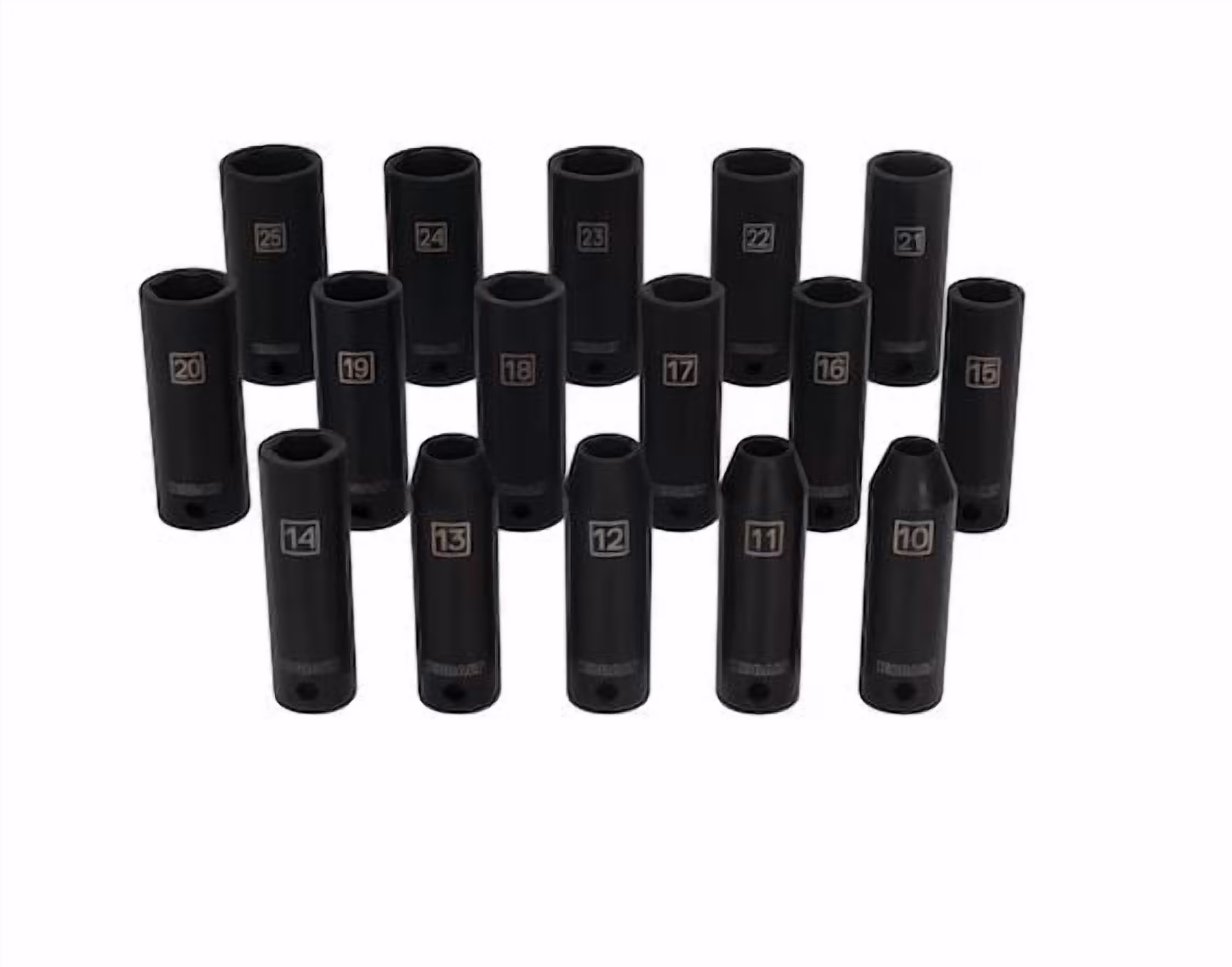 Kobalt 16 -Piece Metric 1/2-in Drive Set 6-point Impact Socket Set
