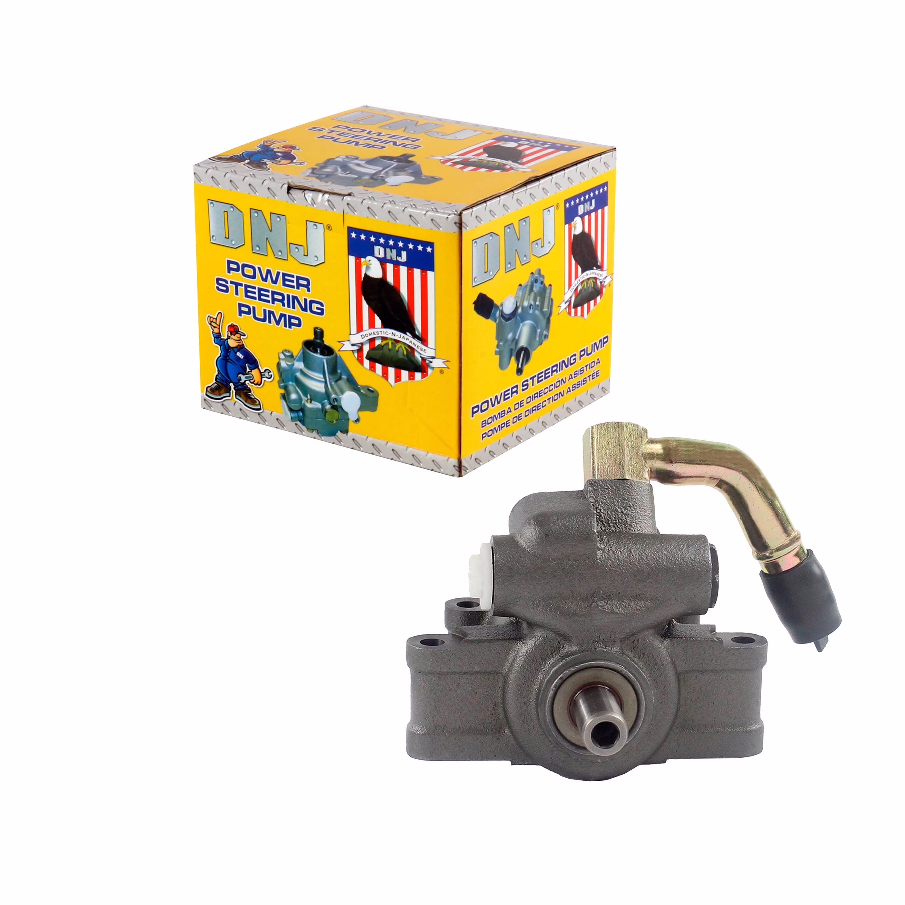 DNJ PSP1134 New Power Steering Pump Fits Cars & Trucks 95-02 Lincoln Continental 4.6L DOHC