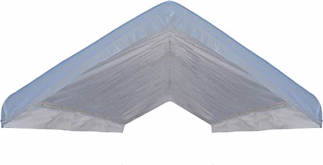 Jumbo 20x20 Replacement Canopy Top Cover Outdoor Party Canopy Roof Tarp (White)