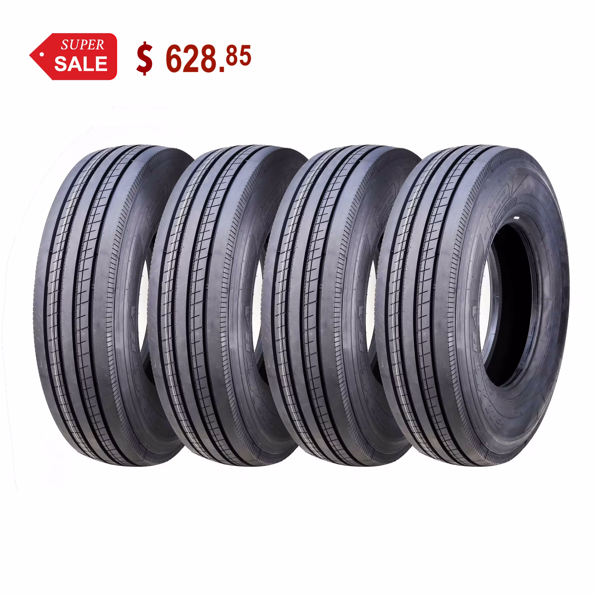 4 GREMAX All Steel Heavy Duty Premium Trailer Radial Tires-ST235/80R16 235/80/16 235/80-16 130/126M LR H 16-Ply