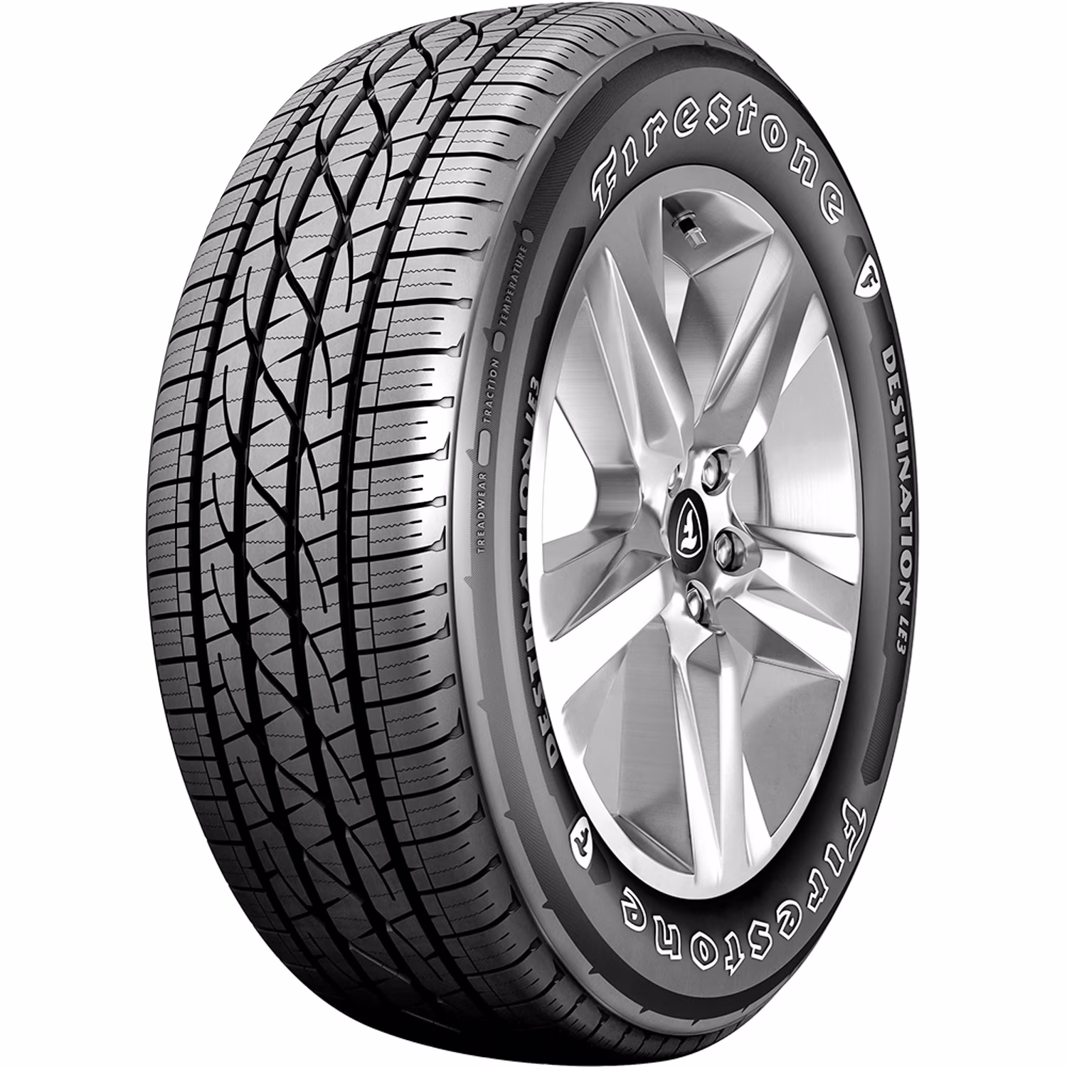 Firestone Destination LE3 235/65R17 104H owl a/s All Season Tire