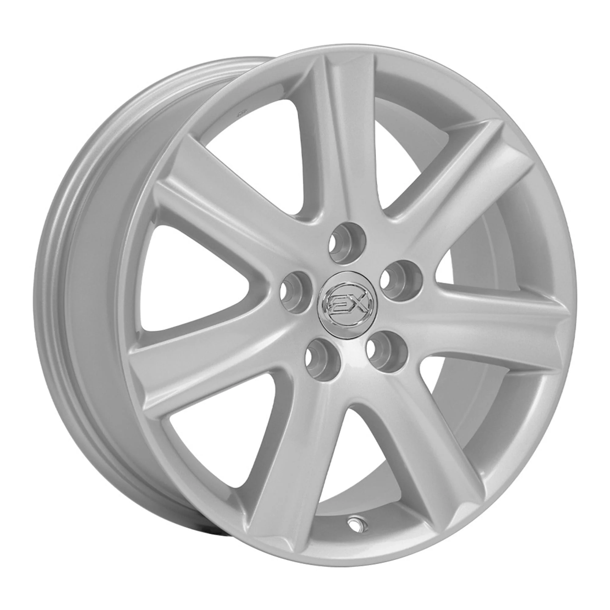 OE Wheels LX12 17x7in Silver Wheel Rim for Lexus ES, GS, RX, & SC Series