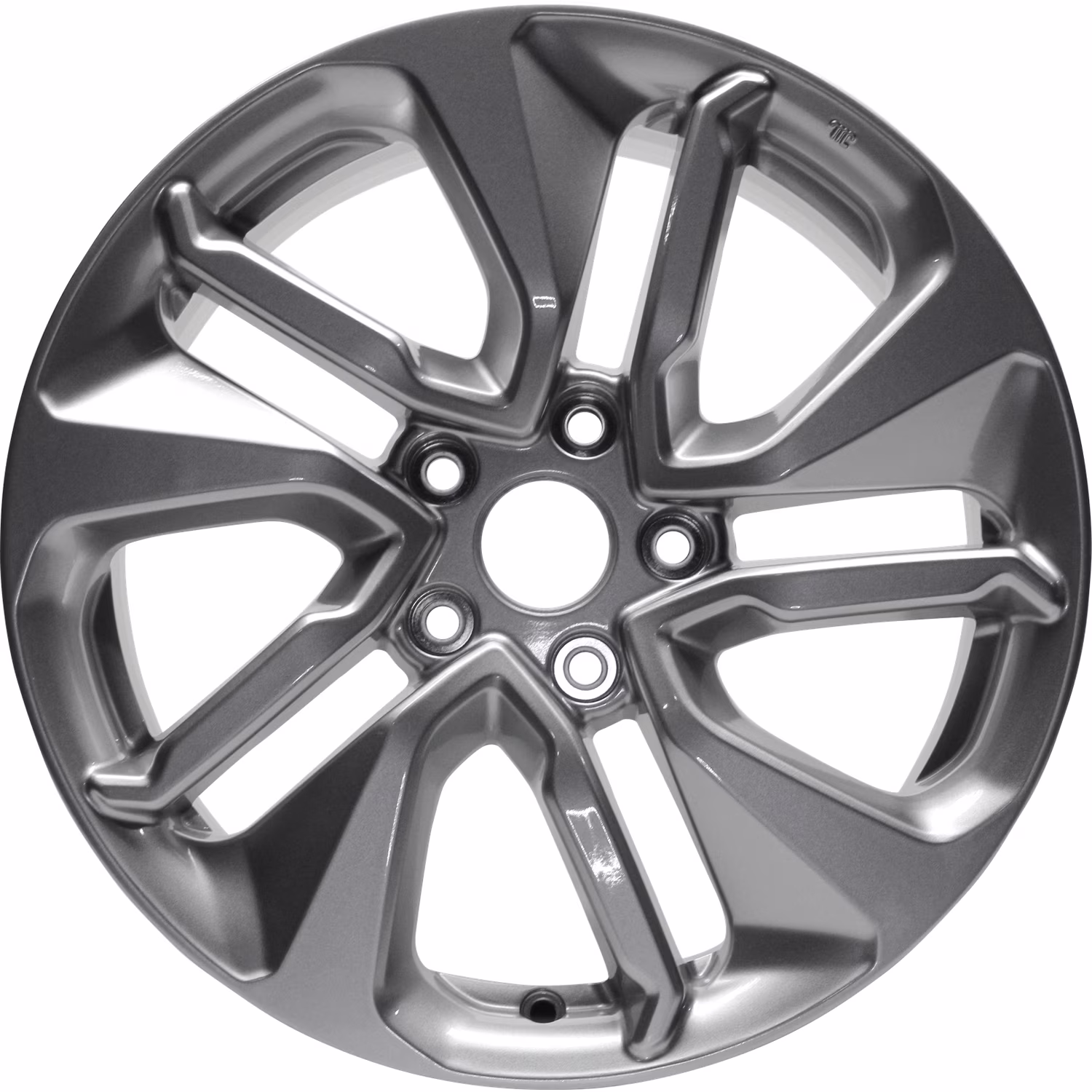 Remanufactured Painted Medium Silver Metallic Aluminum Wheel 17 x 7.5 fits 2018-2020 Honda Accord