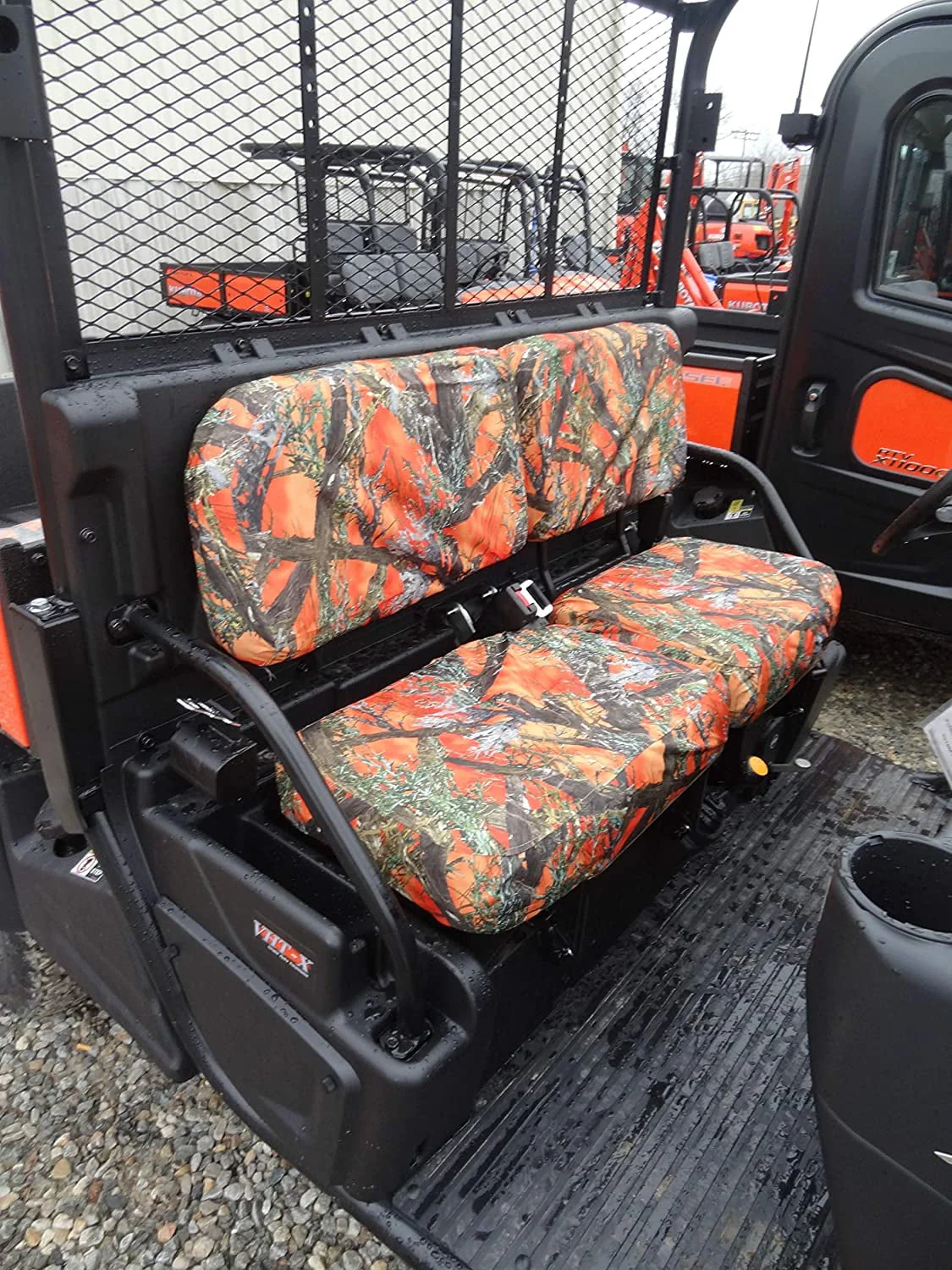 KU19 2015 & Newer Kubota series RTVs. For models: RTV X900, RTV X1100, RTV X1120D & 1140. & SIDEKICK RTV XG850 in Orange Camouflage Endura