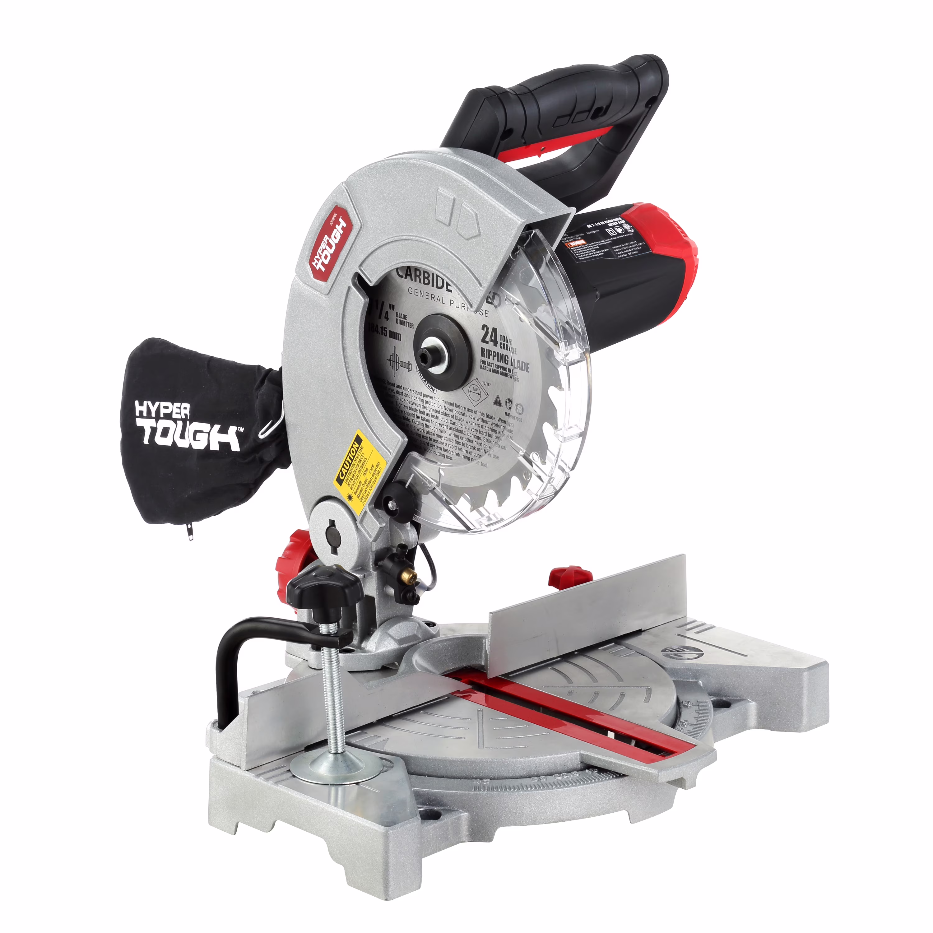 Hyper Tough 9A 7-1/4 inch Corded Compound Miter Saw, New Condition