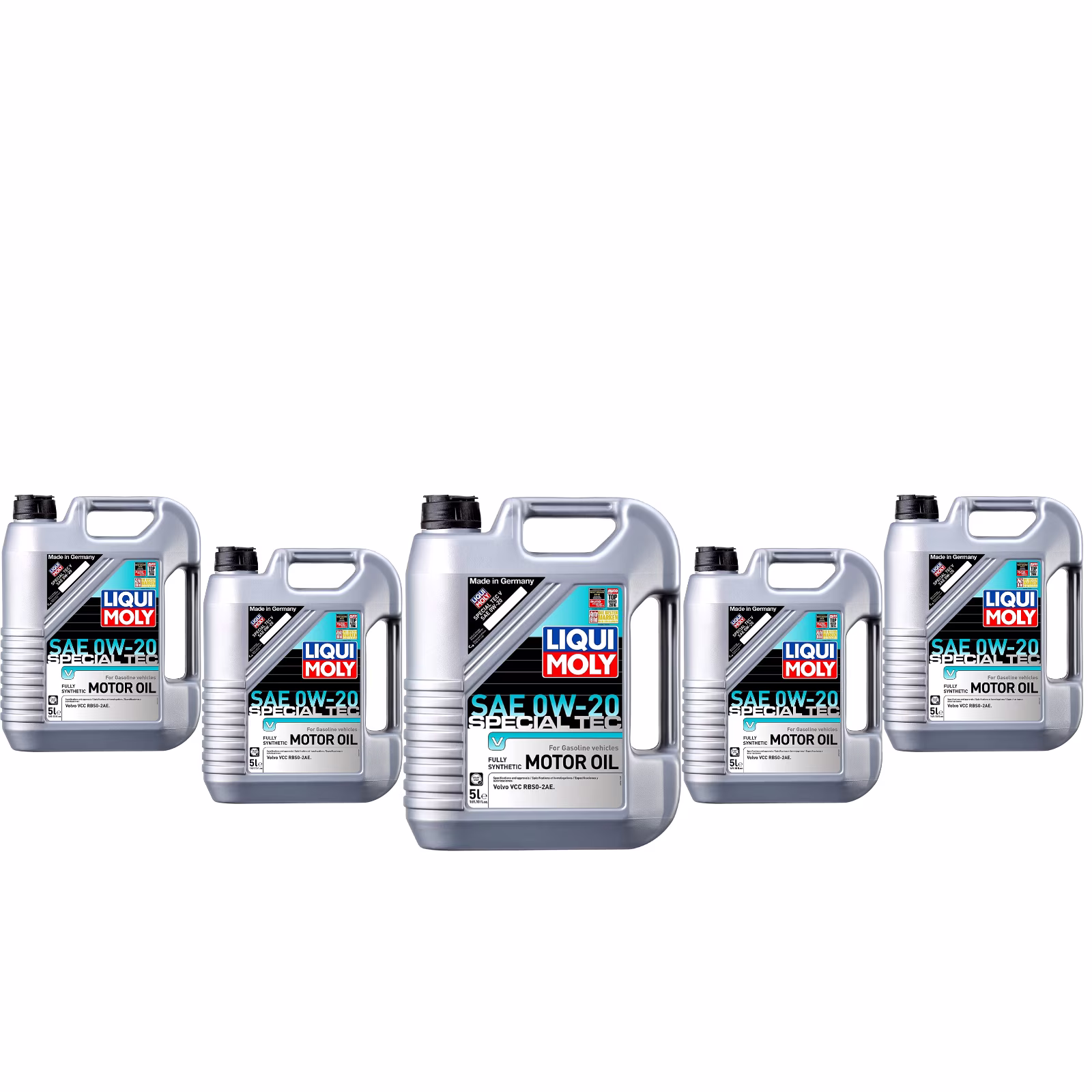 Liqui Moly 20200 SAE 0W-20 Special Tec V Motor Oil Pack of 5