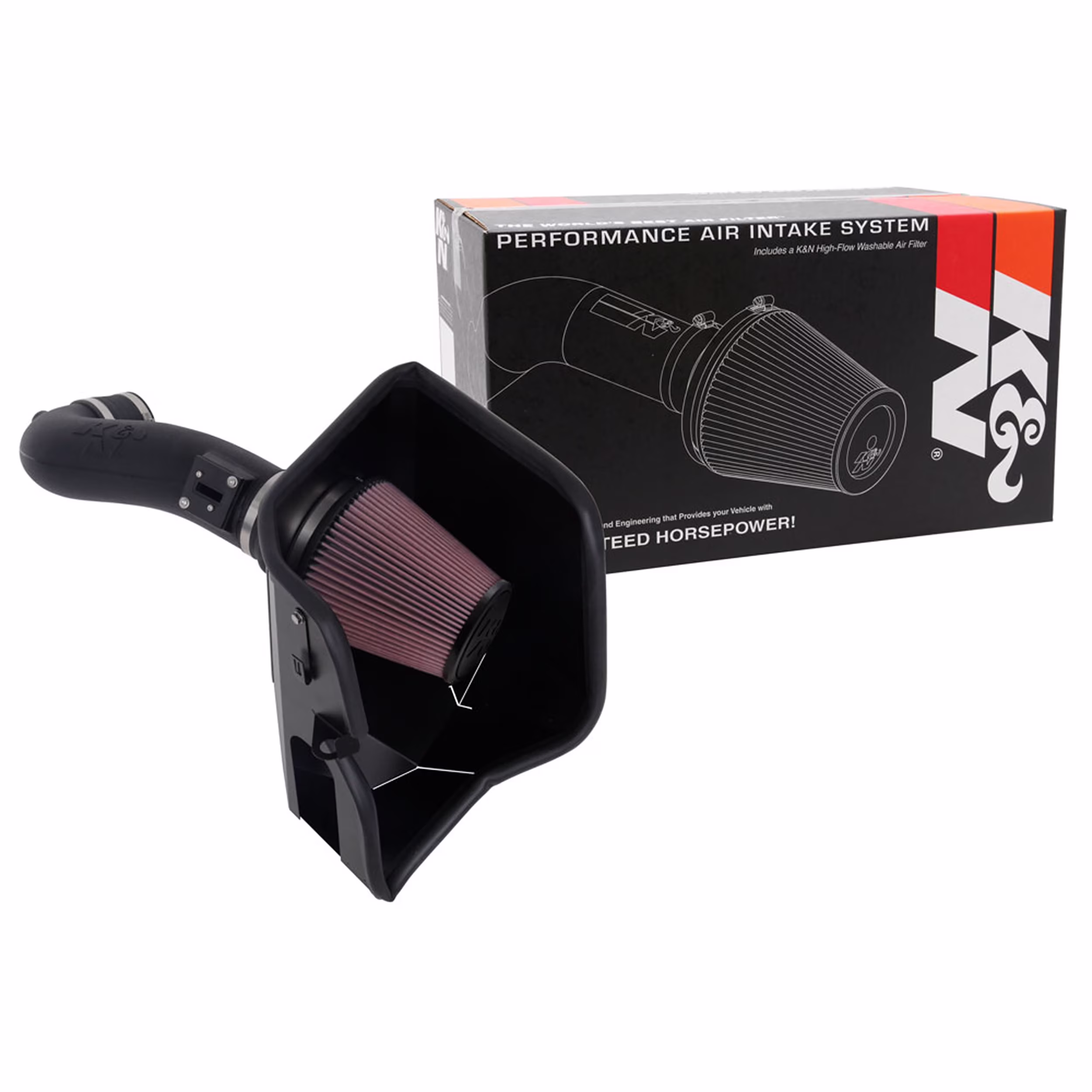 K&N Performance Air Intake System Automotive Specialty Parts, 17.8 lb