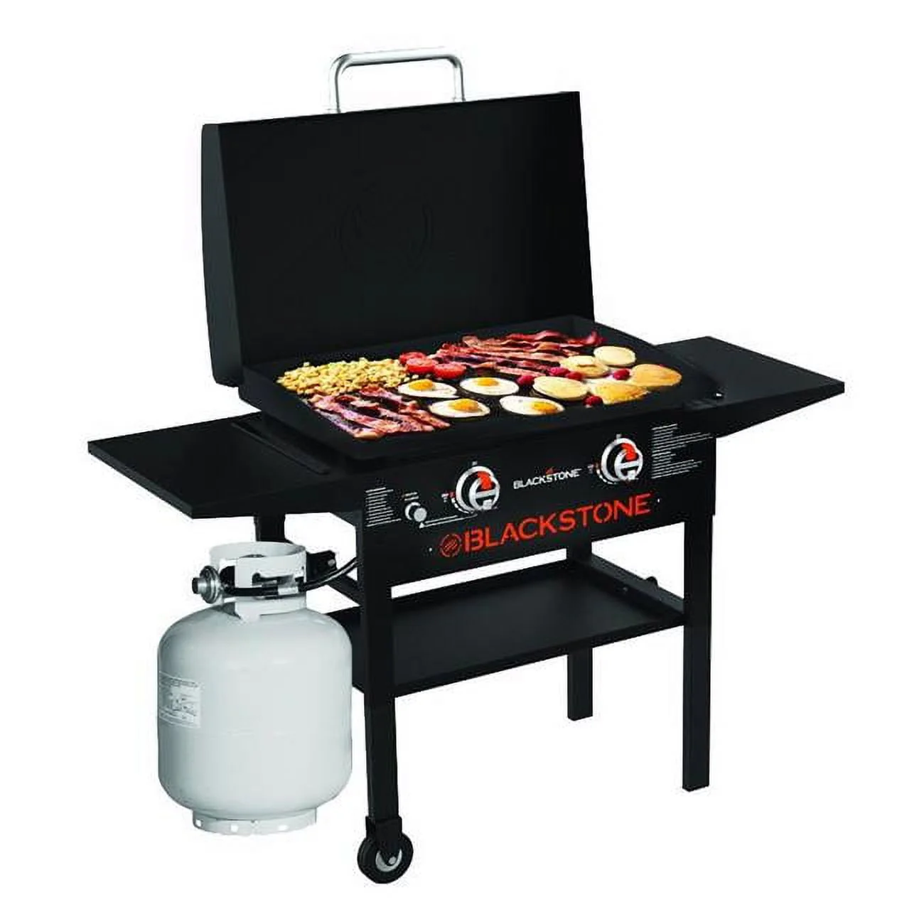 Blackstone 2-Burner Liquid Propane Outdoor Griddle with Hood