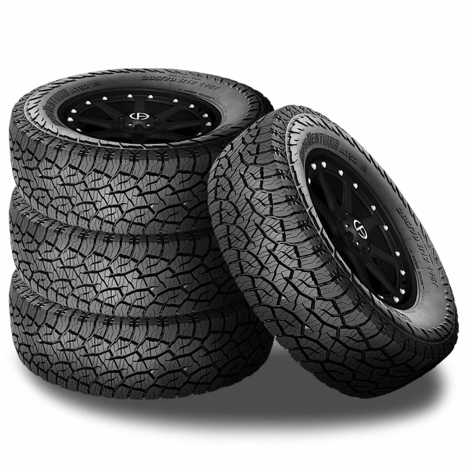 4 Kumho Road Venture AT52 265/65R18 114T All Terrain /Snow Traction /55K Mileage 2283843 / 265/65/18 / 2656518