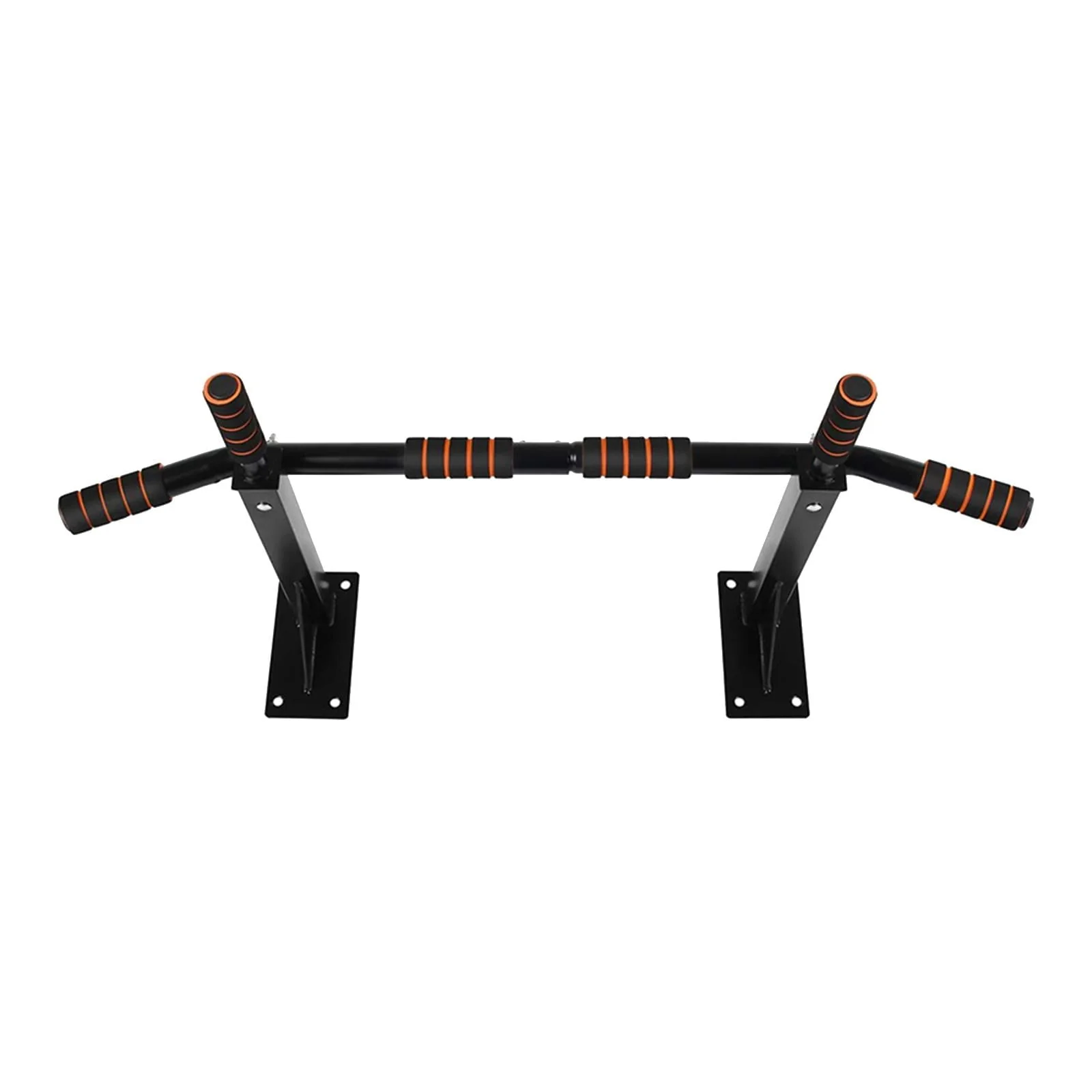 Chin up Bar Multifunctional Frame Pull Up Bar Wall Mounted Door Horizontal Bar black