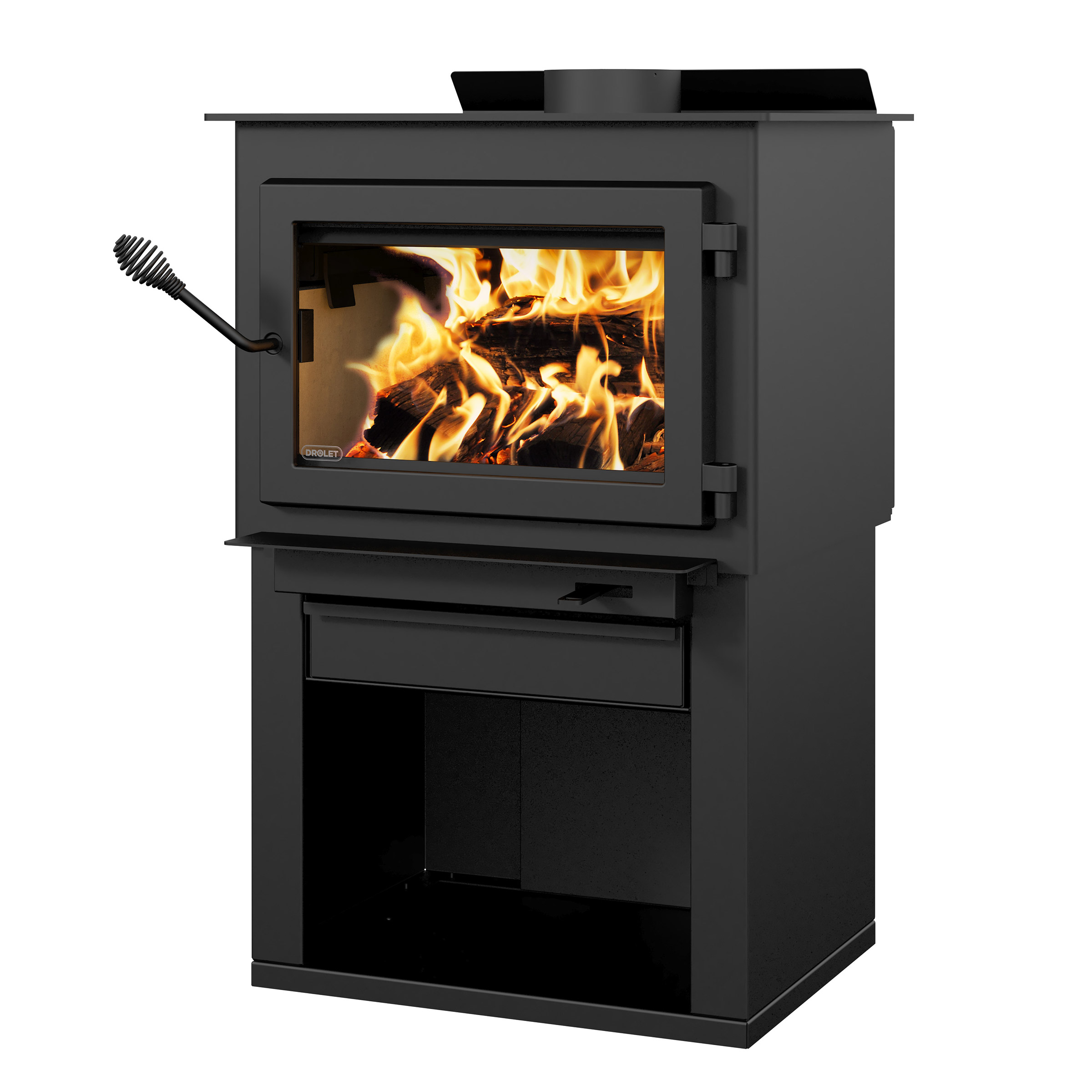 Deco Alto Wood Stove with Blower
