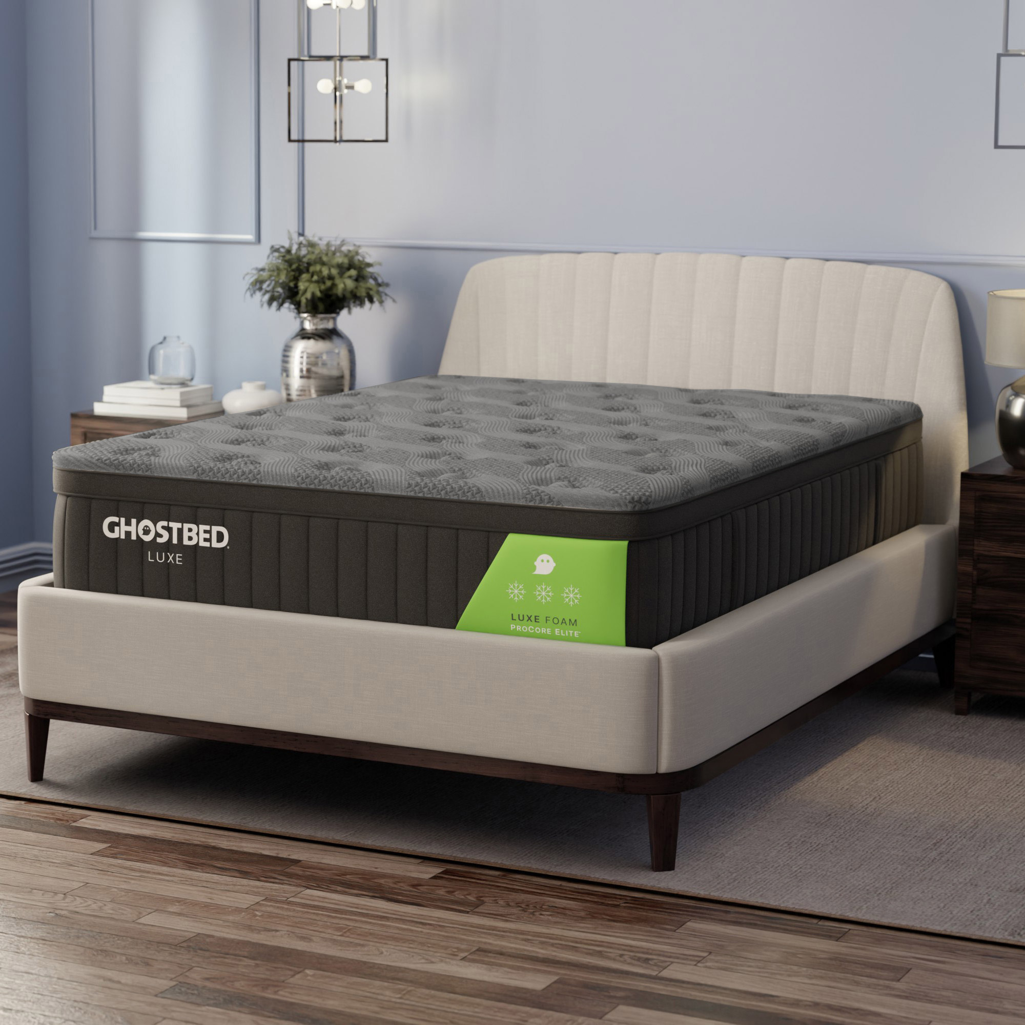 GhostBed Luxe 14” Memory Foam Mattress
