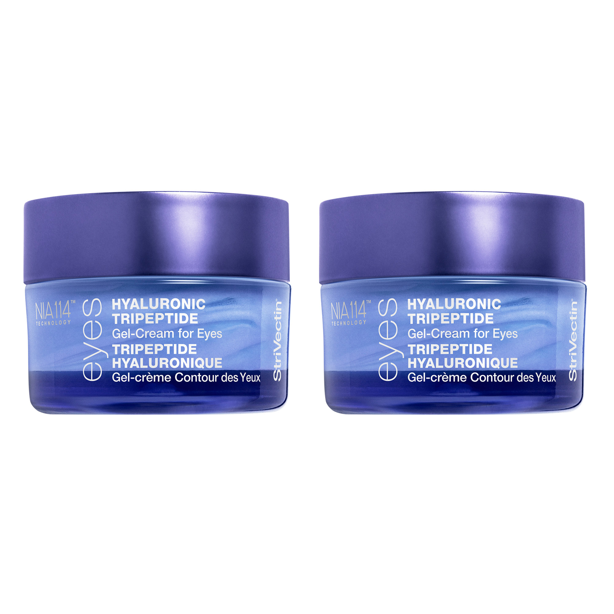 StriVectin Hyaluronic Tripeptide Gel-Cream For Eyes, 0.5 oz, 2-pack