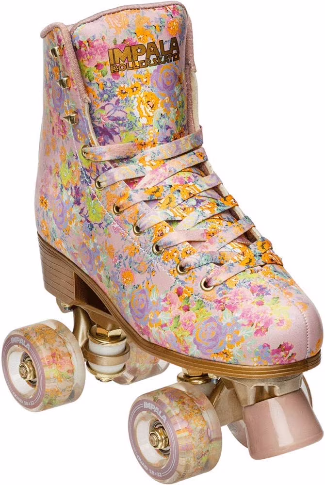 Impala Roller Skates - Cynthia Rowley Floral | Classic Quad Skates for Women and Men, US (Women’s) 5