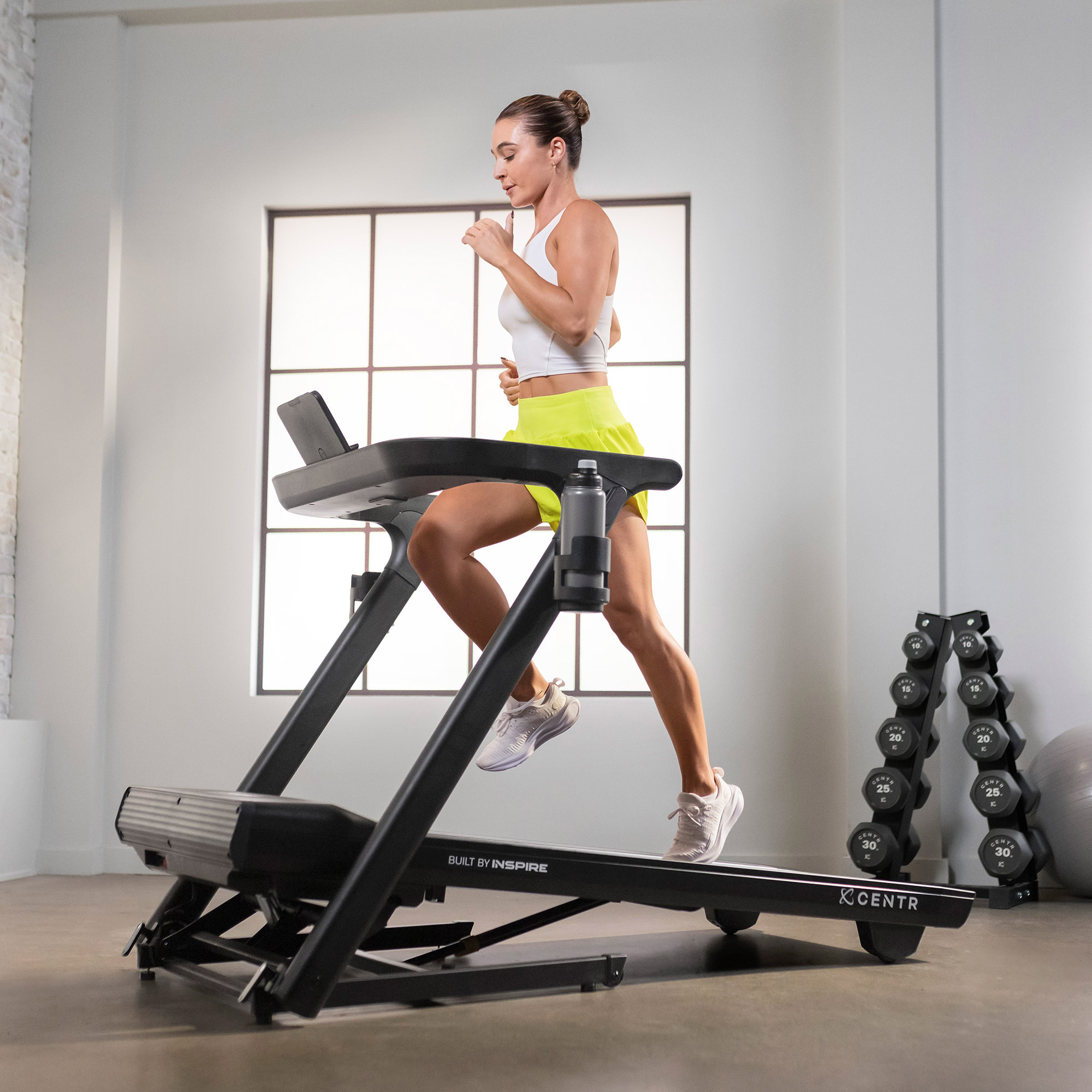 Centr Runr Folding Tool-less Assembly Treadmill