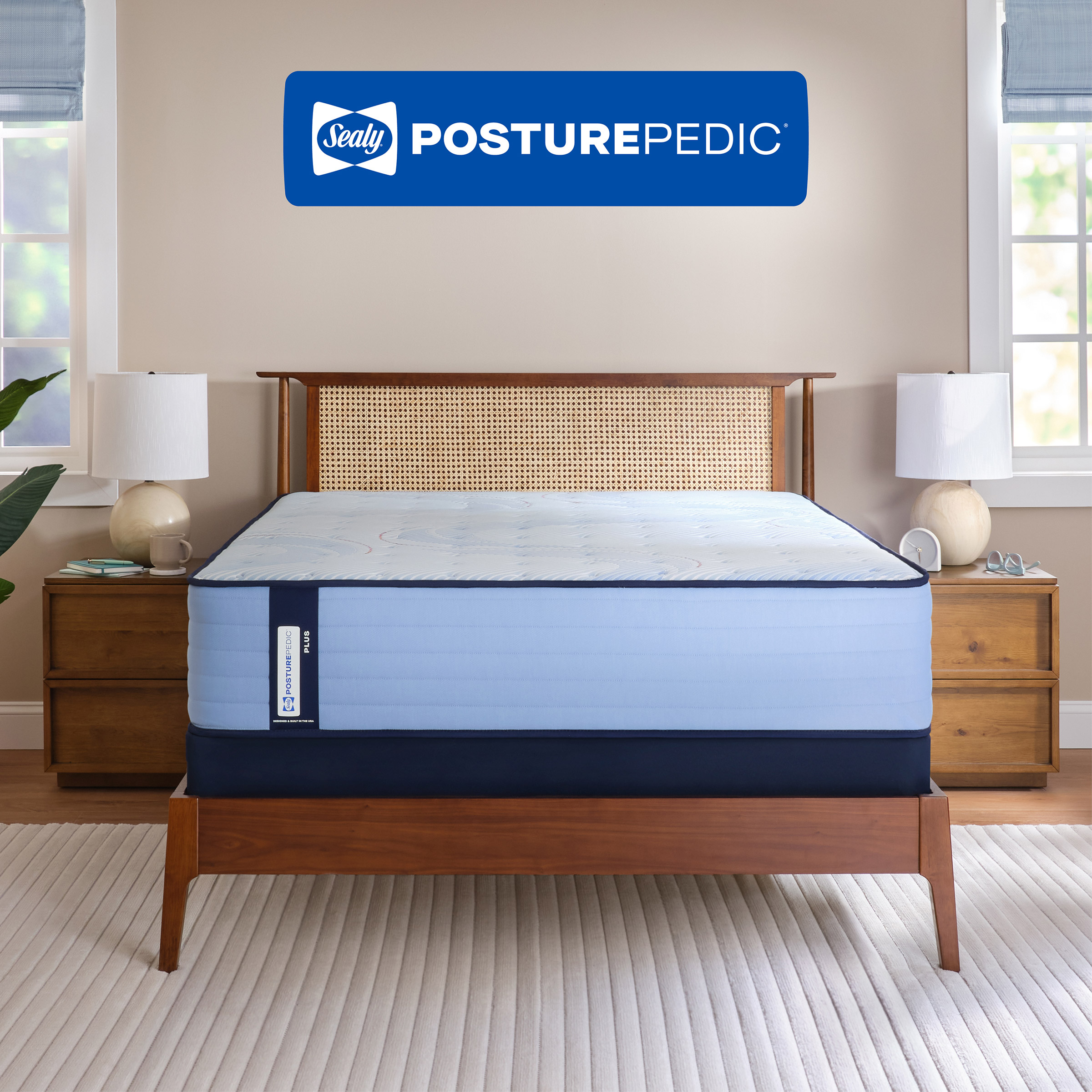Sealy Posturepedic Plus Prosser Hills 12' Firm or 13.5' Plush Mattress