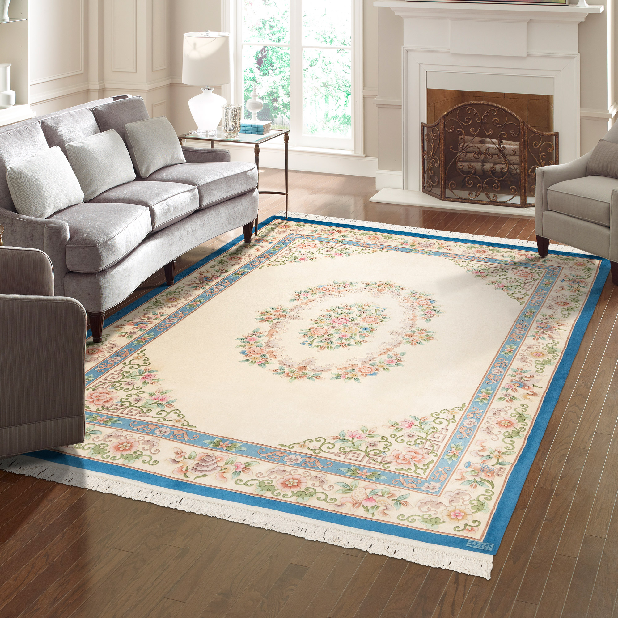Pagoda Hand Knotted Rug Collection, Bennet