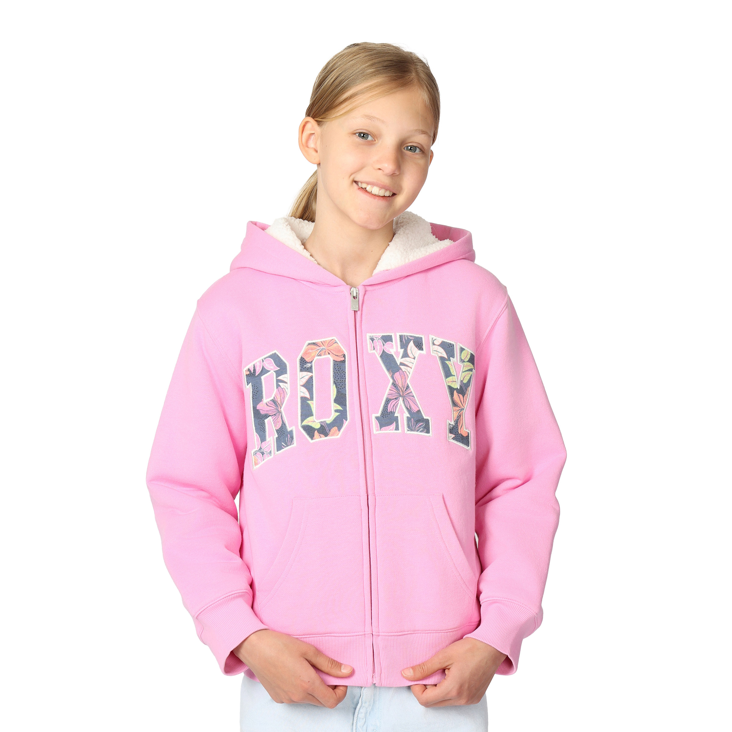 Roxy Youth Plush Lined Hoodie