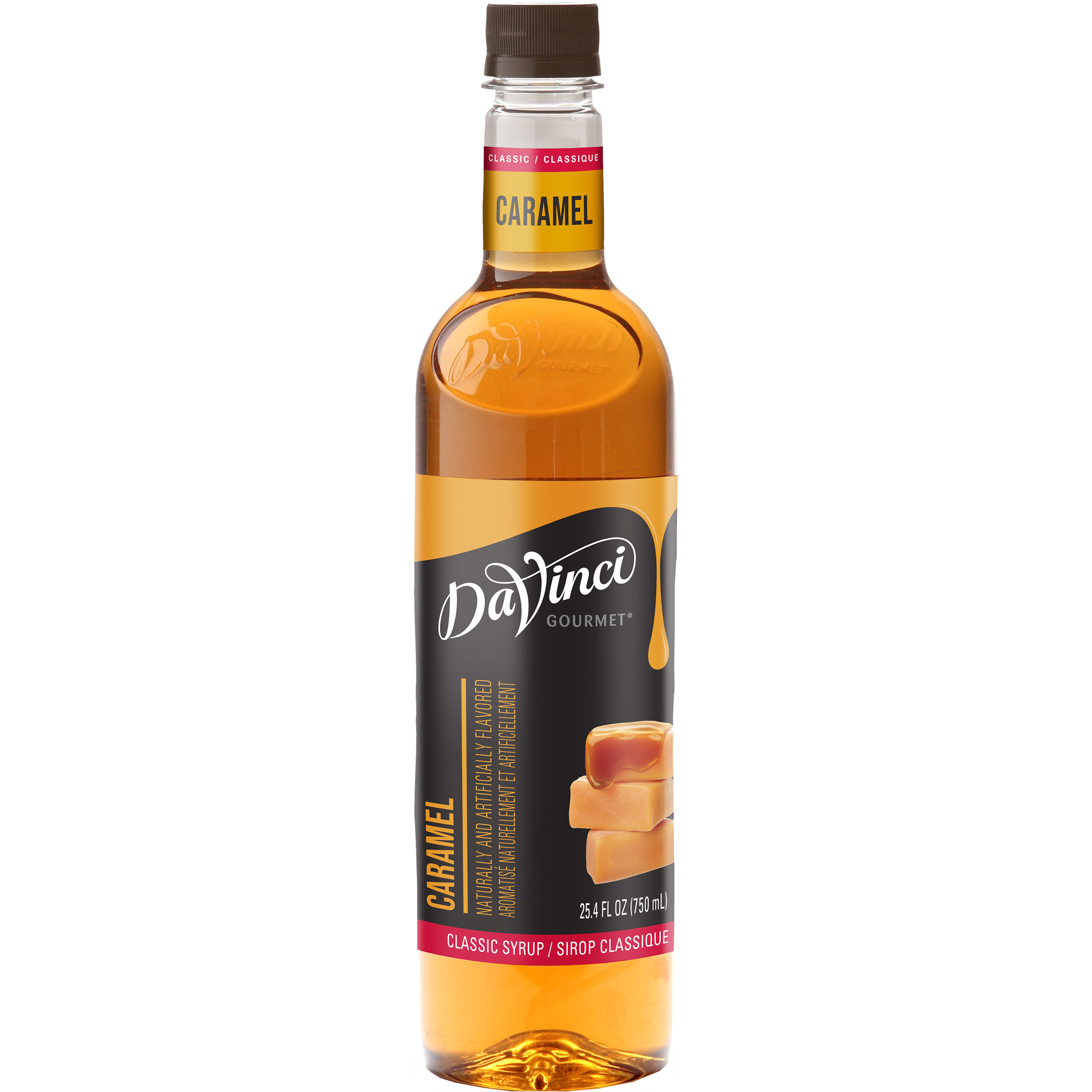 DaVinci Classic Syrup, Caramel, 25.4 oz