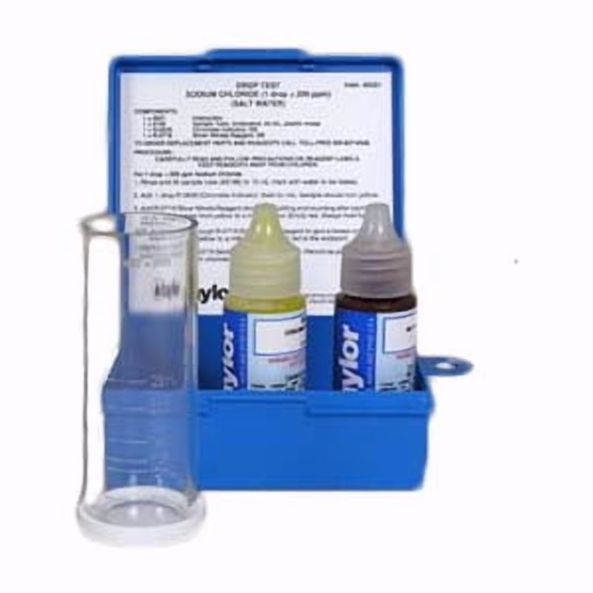 Taylor Technologies, K-1764, Total Dissolved Solids Test Kit, Drop Test, 50PPM