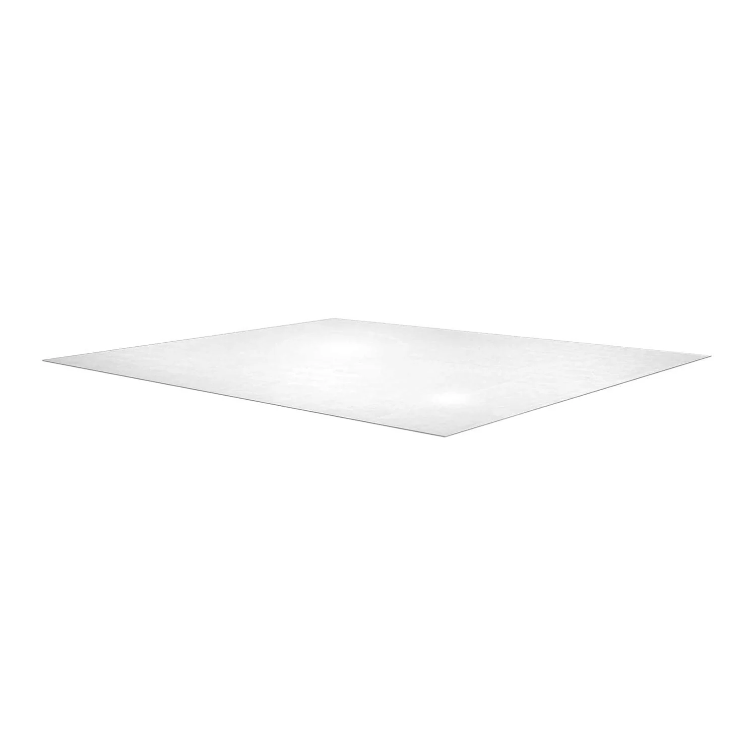 Floortex Polycarbonate Rect XXL Chair Mat for Carpets Clear Size 60 x 60 inch