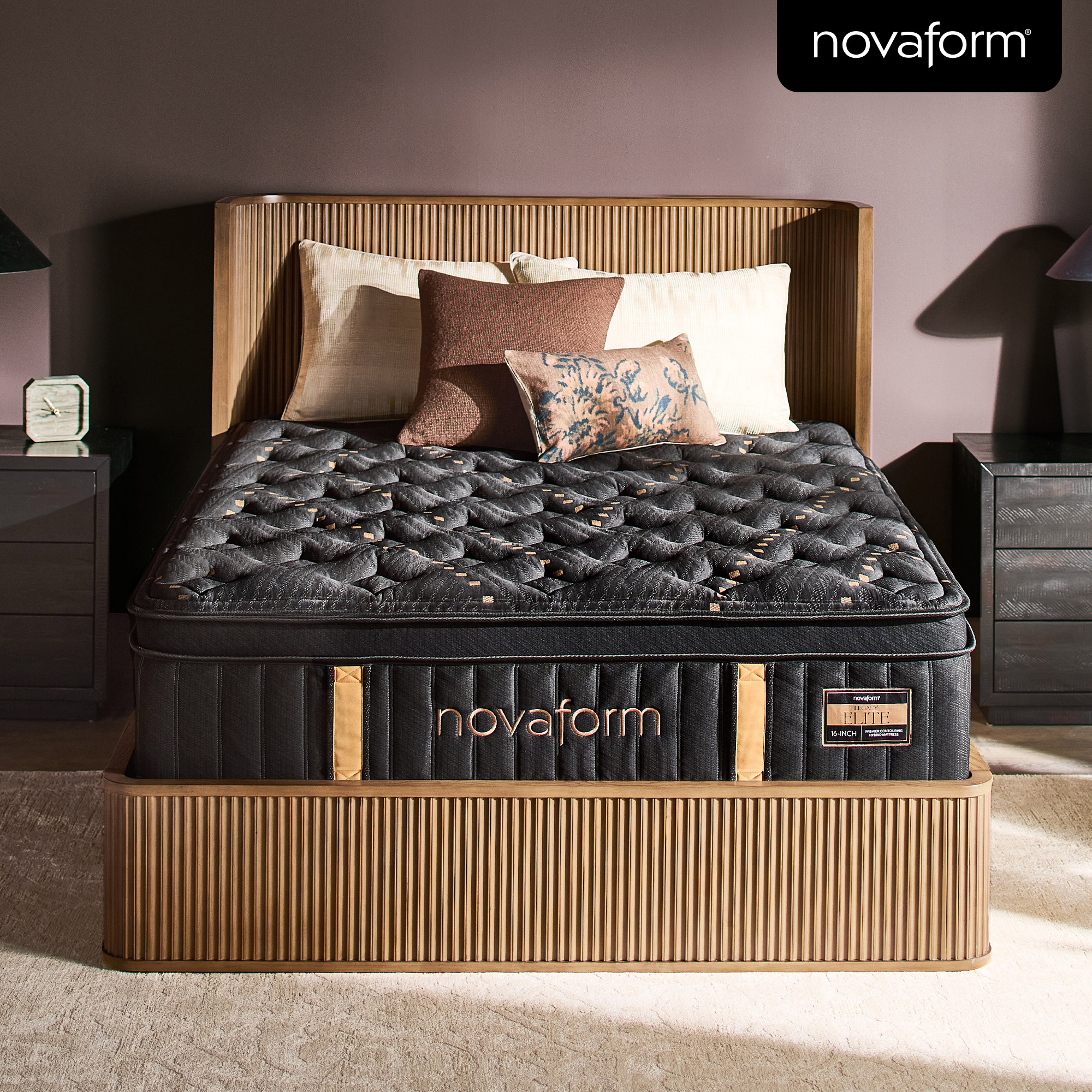 Novaform 16' Legacy Elite Premier Hybrid Euro Top Mattress