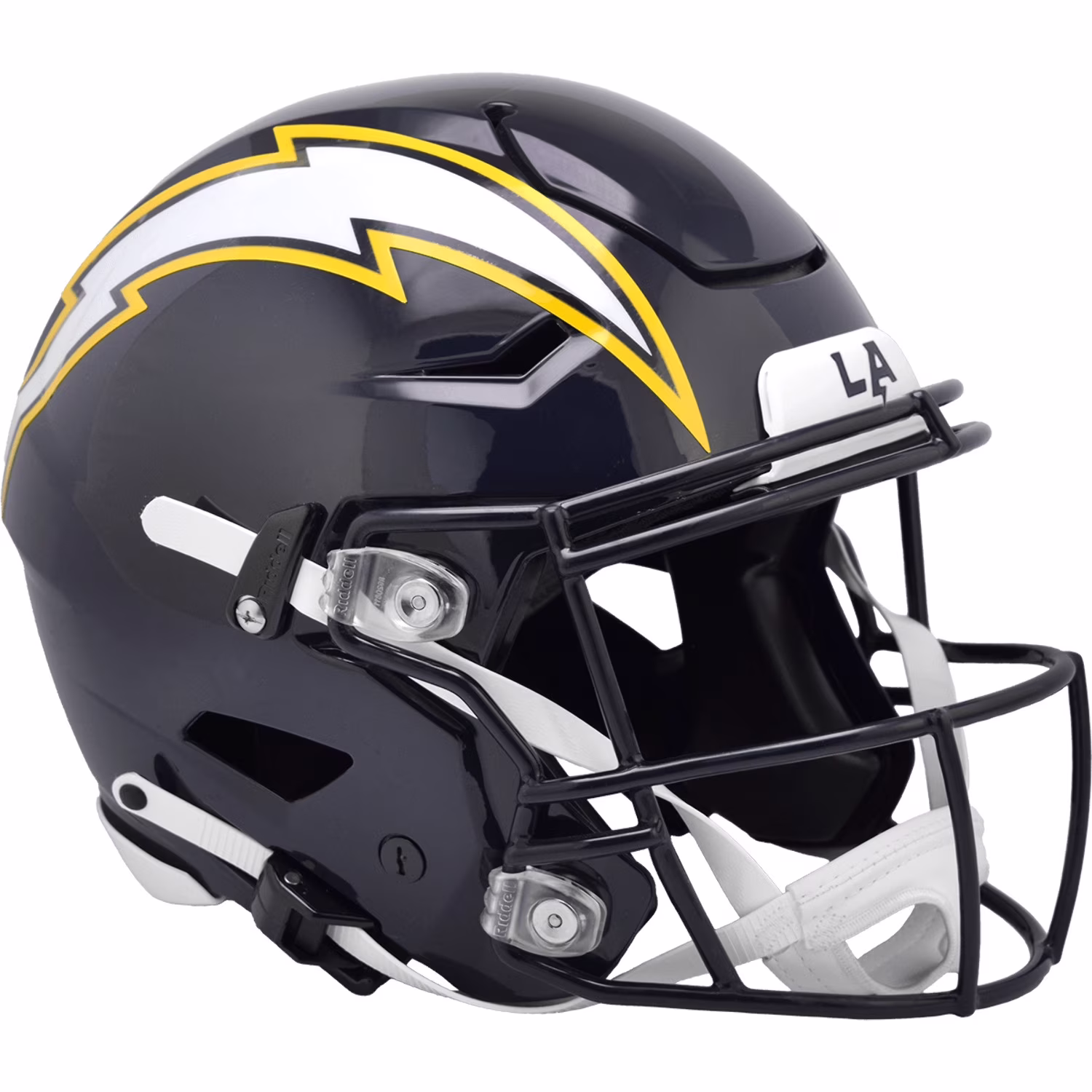 Caseys 9585500994 Los Angeles Chargers Helmet - Riddell Authentic Full Size Speed Flex Style On-Field Alternate 2025