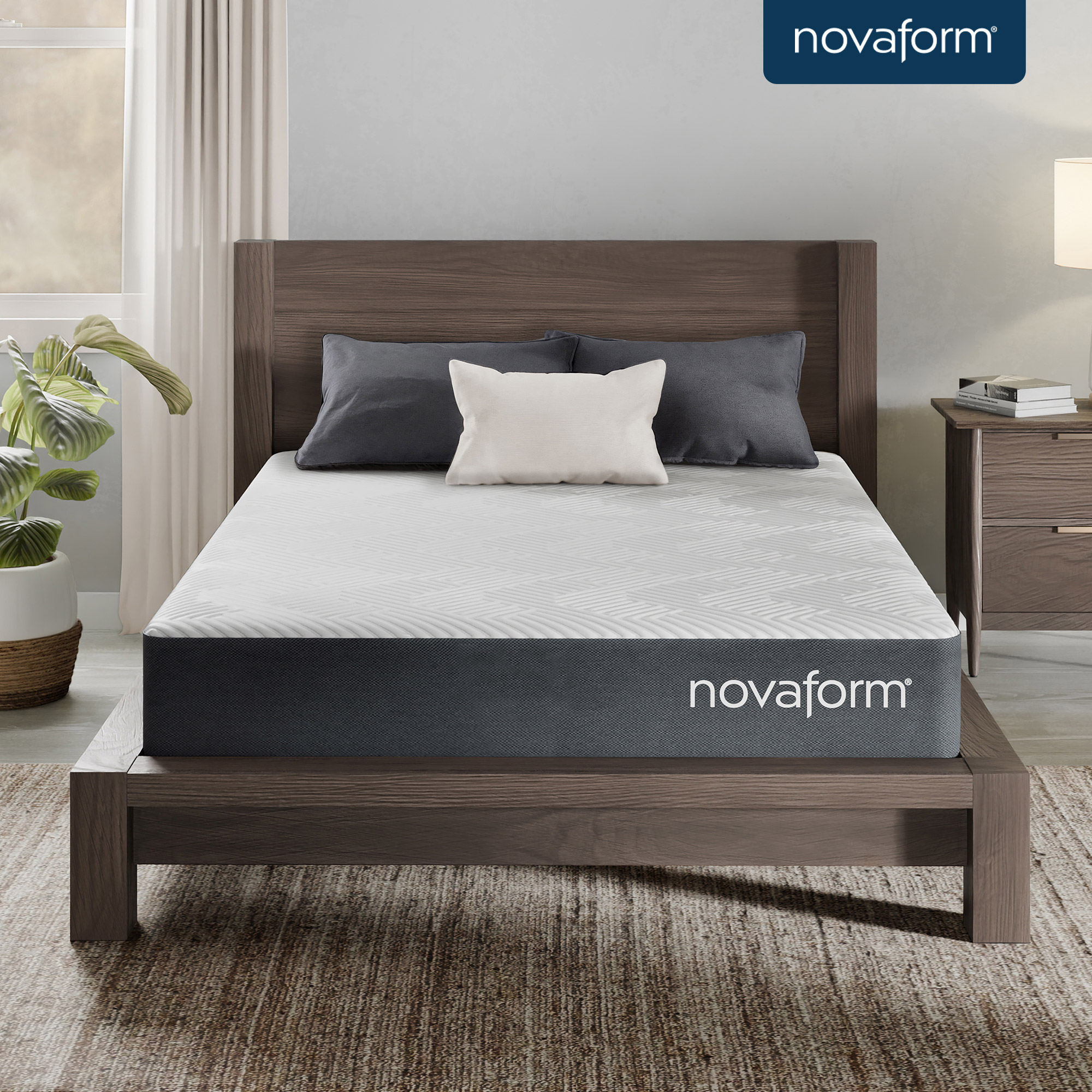 Novaform DreamAway 8' Gel Memory Foam Mattress
